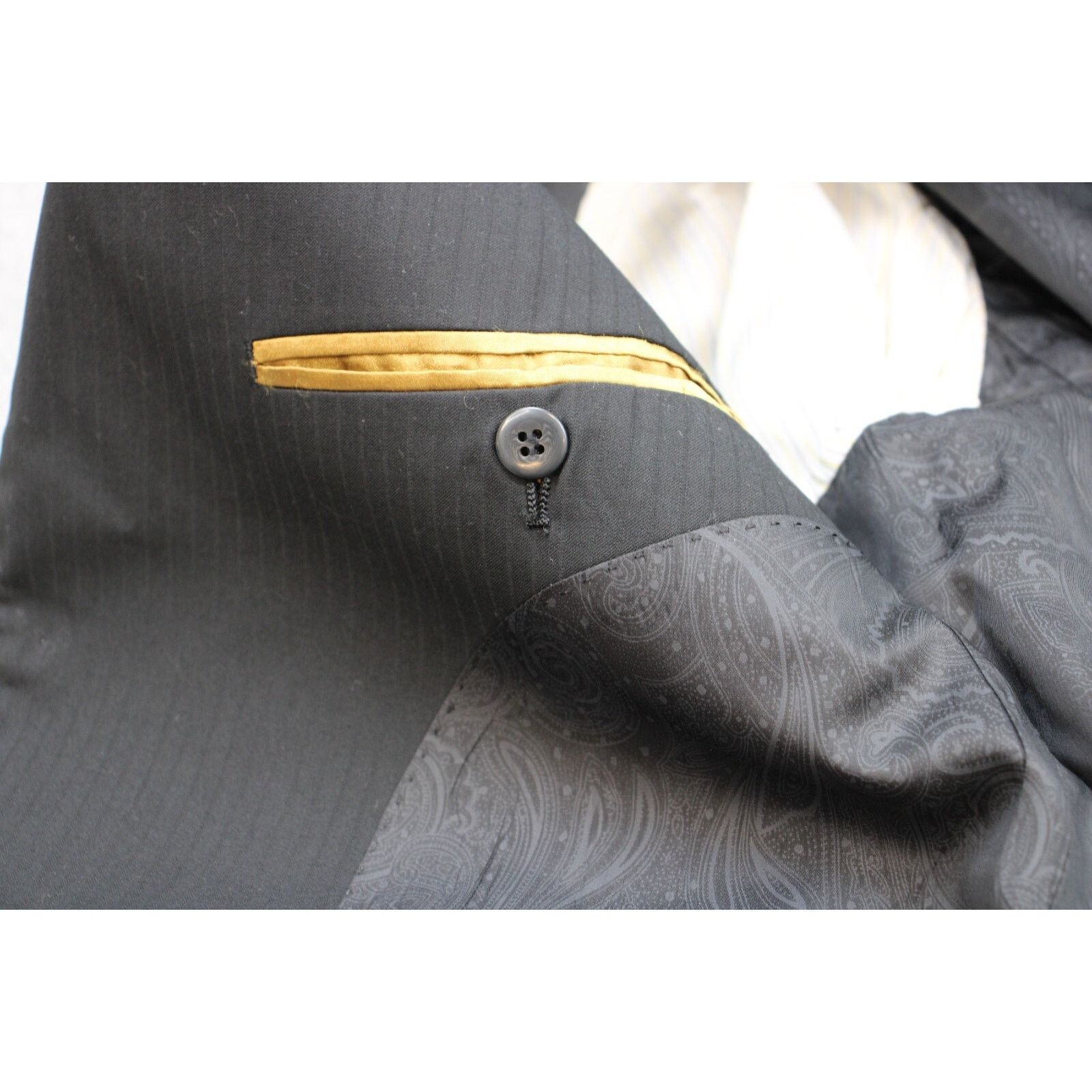 Michael Kors Michael Kors Suit Mens 42R Black 2 Piece 36x28 Pants Size 42R - 5 Thumbnail