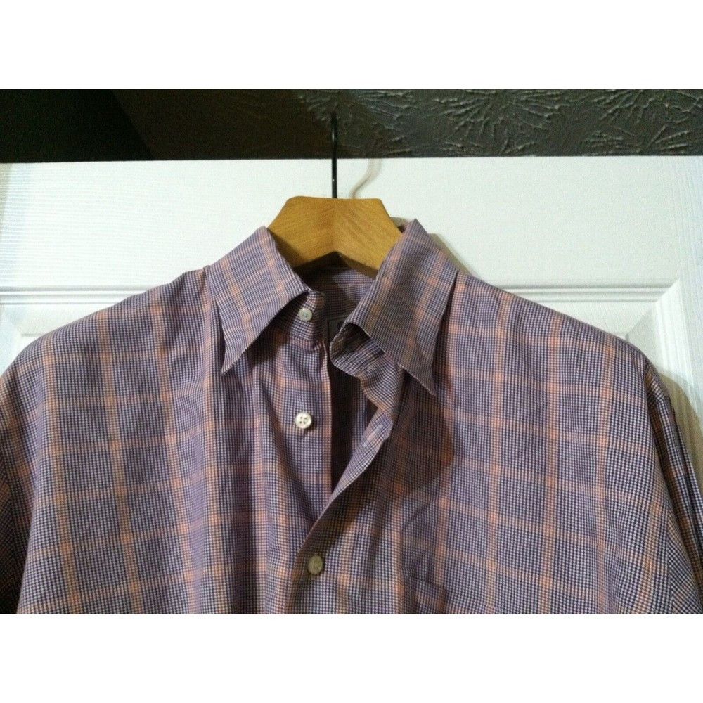 Peter Millar PETER MILLAR MENS MULTICOLOR 100%COTTON CASUAL SHIRT SIZE: L Size US L / EU 52-54 / 3 - 2 Thumbnail