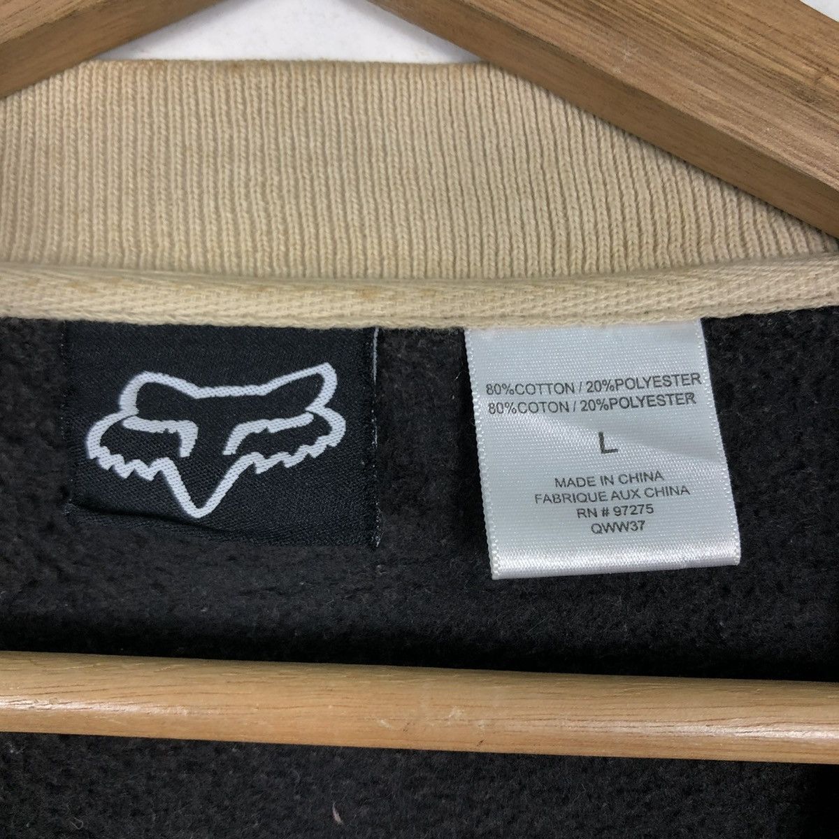 Japanese Brand 🔥Rich Brown - 90’s Bomber Jacket Fox Racing Big Logo Size US L / EU 52-54 / 3 - 15 Thumbnail