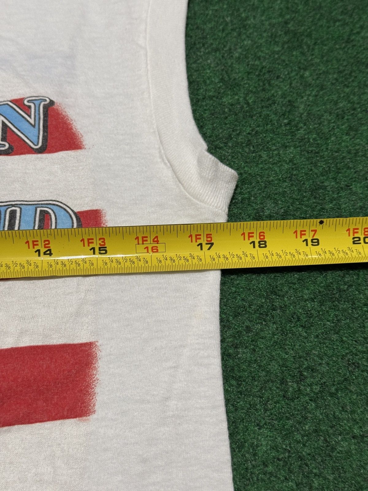 Band Tees × Vintage 80s Bruce Springsteen Born In The USA Tour Sleevless Shirt Size US M / EU 48-50 / 2 - 7 Thumbnail