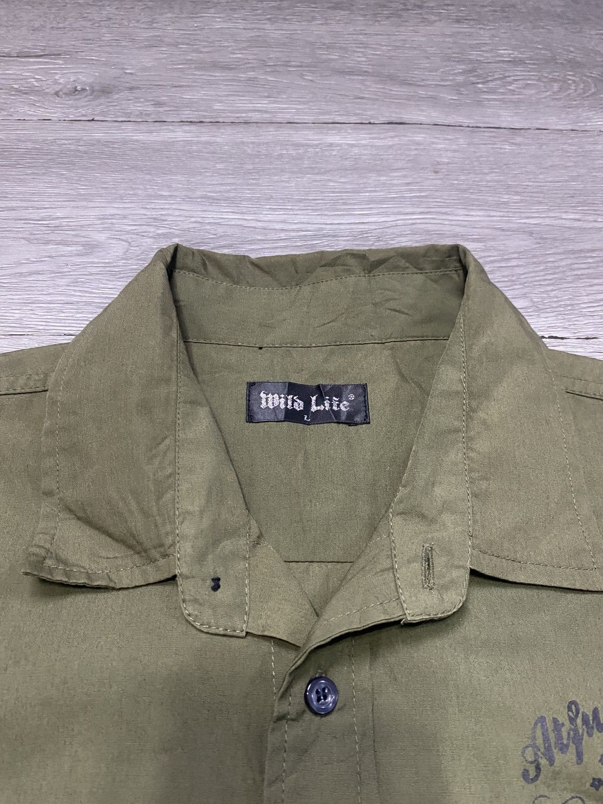 Japanese Brand WILD LIFE Y2K SHIRT Size US L / EU 52-54 / 3 - 5 Thumbnail