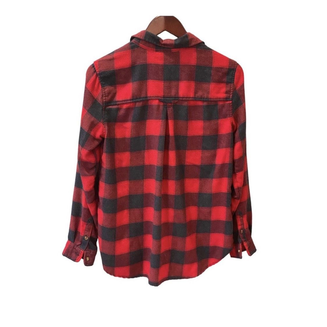 American Eagle Outfitters AEO American Eagle Buffalo Plaid Flannel Shirt S Size S / US 4 / IT 40 - 2 Thumbnail