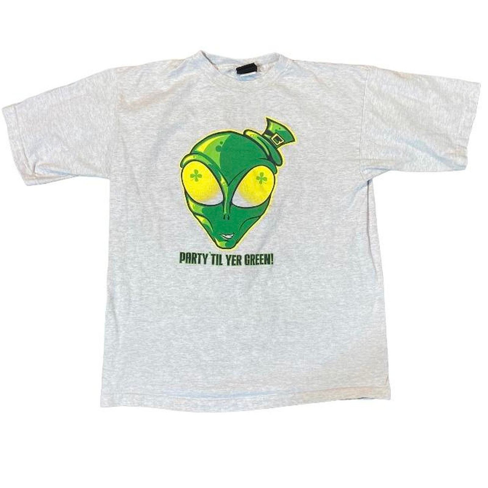 Fruit Of The Loom 90s the source alien tee Size US XL / EU 56 / 4 - 1 Thumbnail