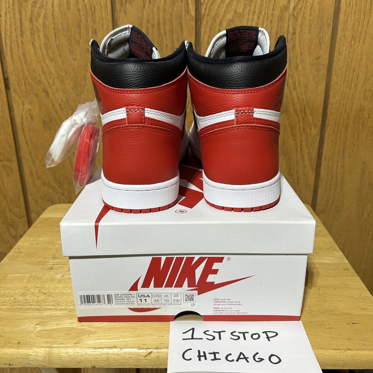 Designer × Jordan Brand × Nike Nike Air Jordan 1 Retro High Shoe Mens 11 Heritage NEW Size US 11 / EU 44 - 3 Thumbnail