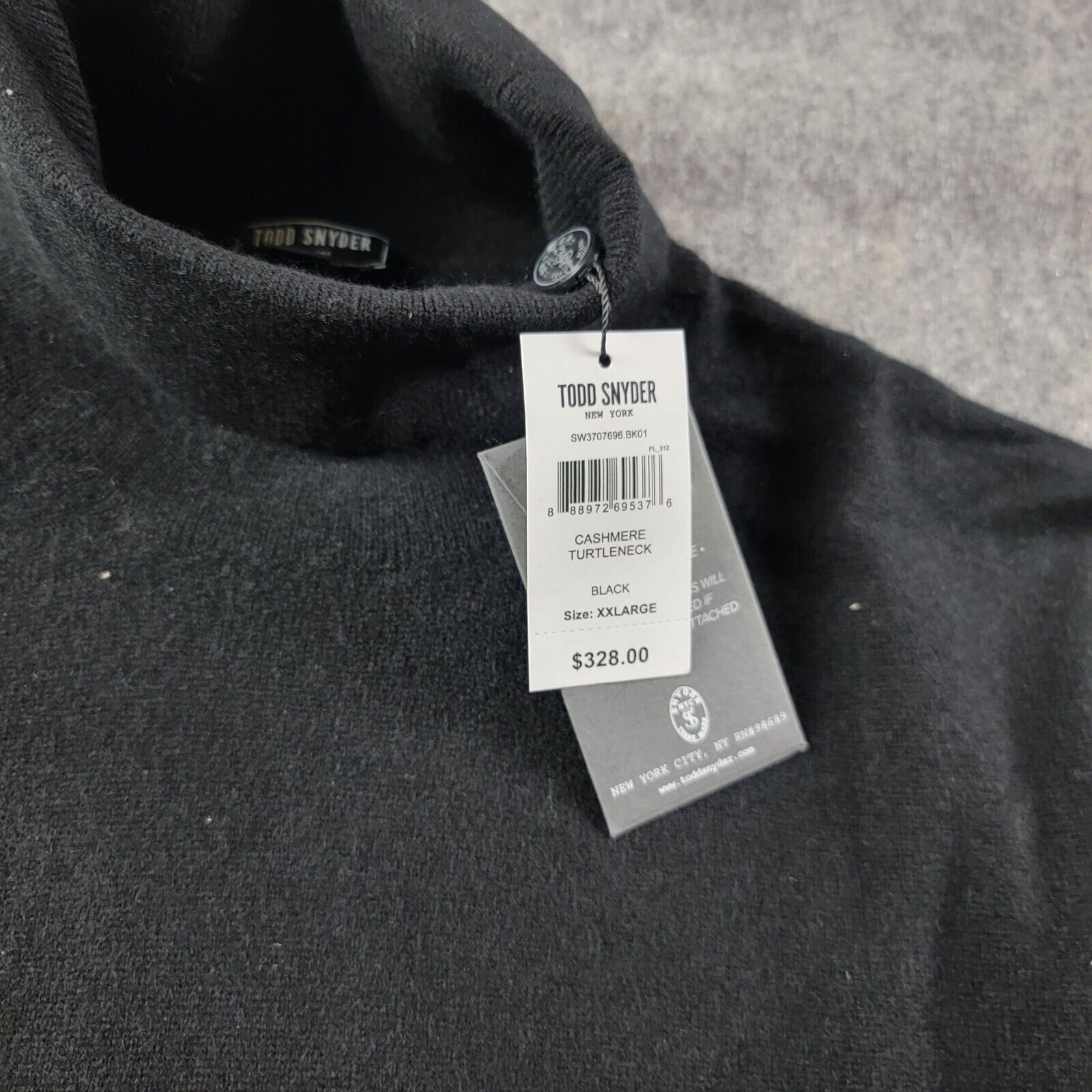 Todd Snyder Todd Snyder Pullover Cashmere Turtleneck Size US XXL / EU 58 / 5 - 3 Thumbnail