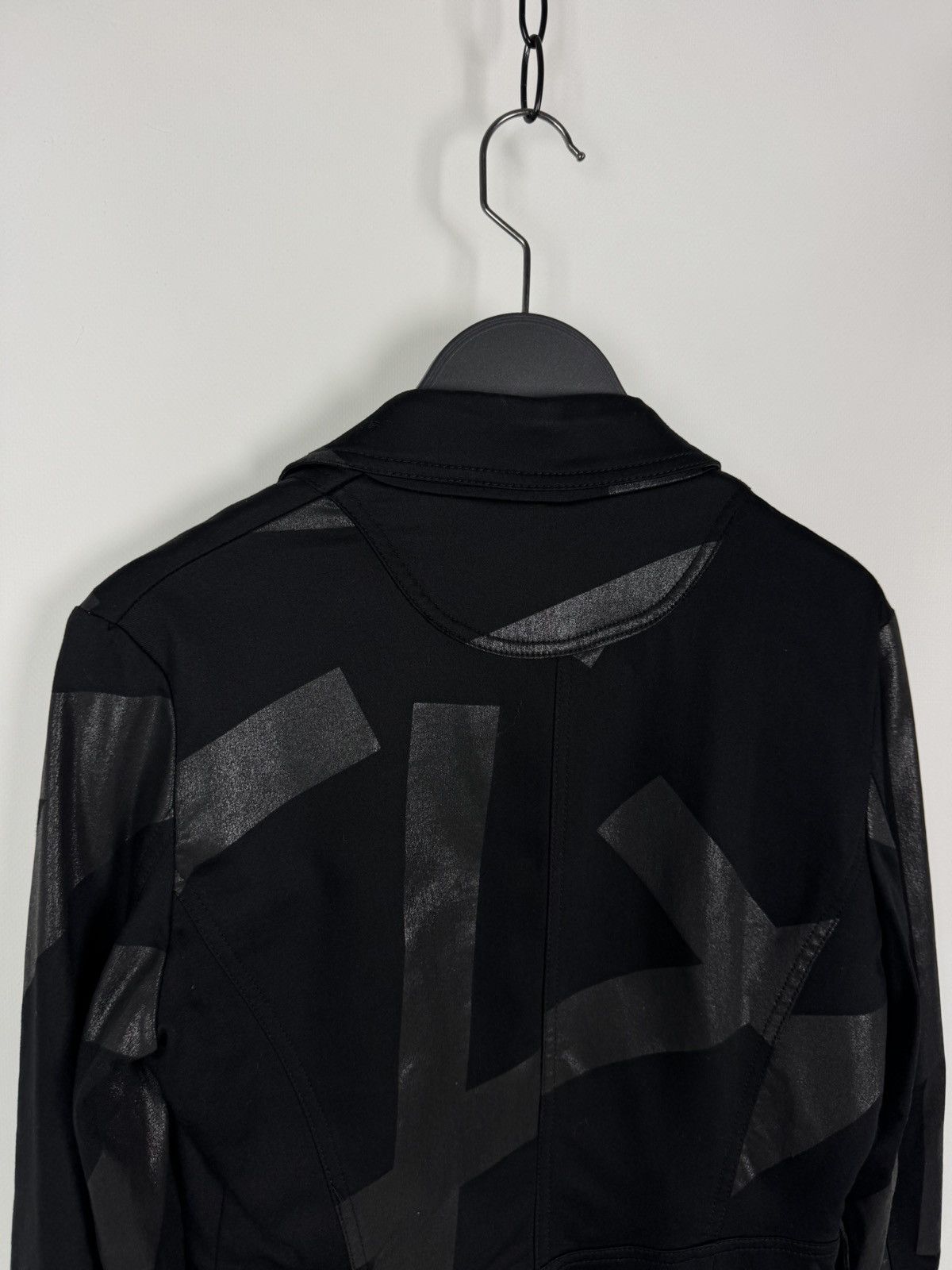 Kenzo Y2K Vintage Kenzo Jeans Abstract Black Women’s Blazer Jacket Size XS / US 0-2 / IT 36-38 - 10 Thumbnail