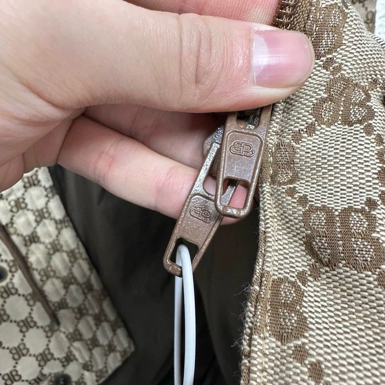 Balenciaga Balenciaga Hacker series BB full printed down vest Size US S / EU 44-46 / 1 - 5 Thumbnail