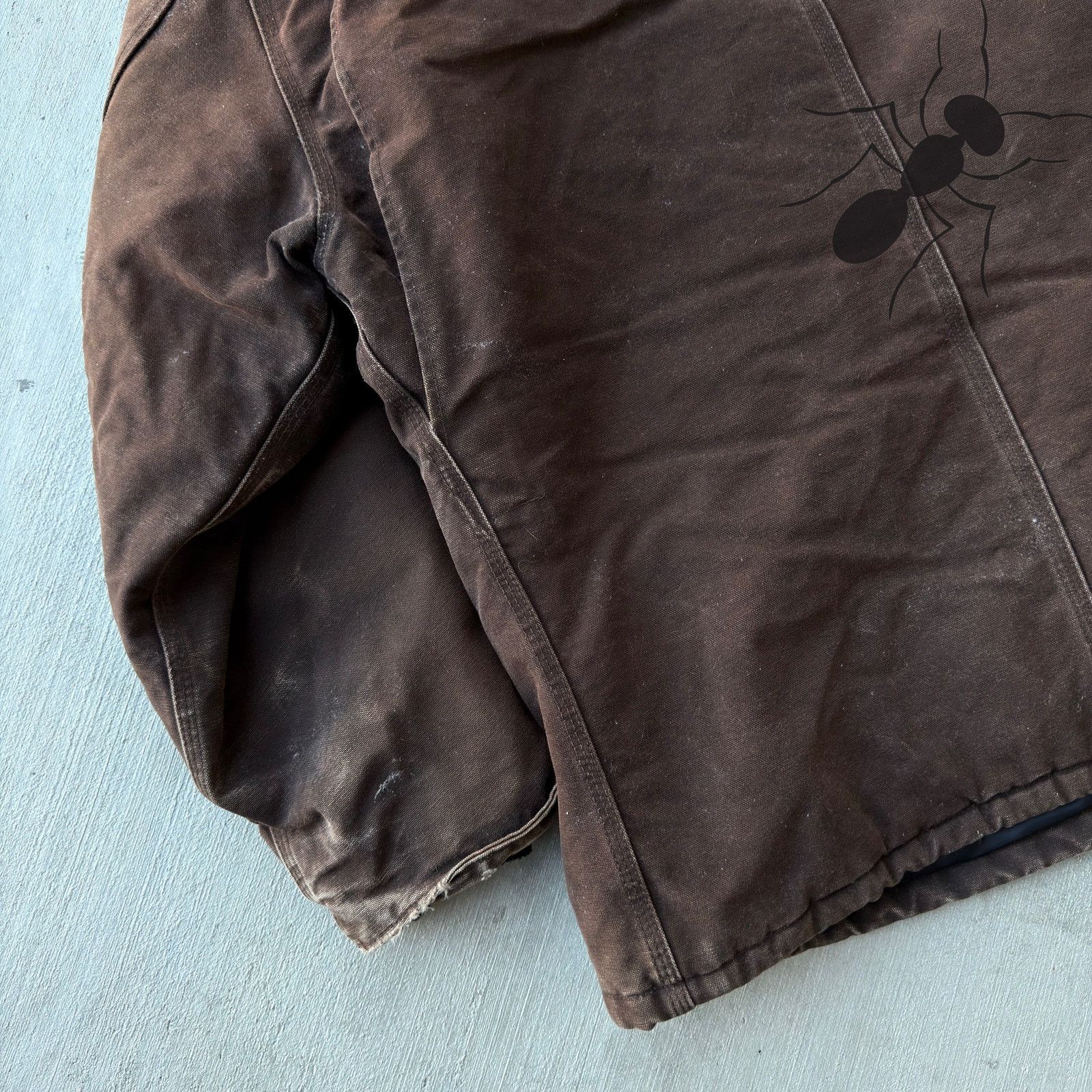 Carhartt × Vintage Vintage Y2K Carhartt C26 DKB brown chore coat work jacket Size US XL / EU 56 / 4 - 6 Thumbnail