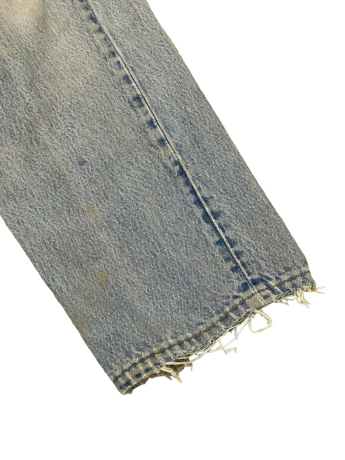 Levi's Vintage Clothing Vtg 1994 Levi’s 501 USA Faded Distress Straight 8🟦8 Size US 31 - 4 Thumbnail