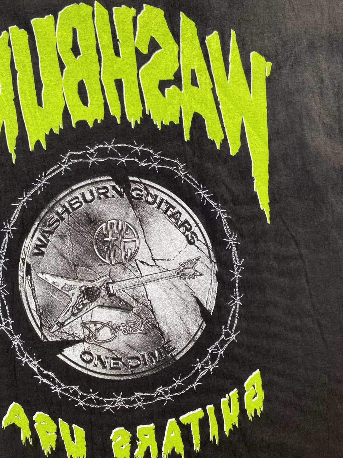 Band Tees Sick🔥Vintage Pantera Dimebag Darrell Washburn Band Tees Size US XL / EU 56 / 4 - 11 Thumbnail