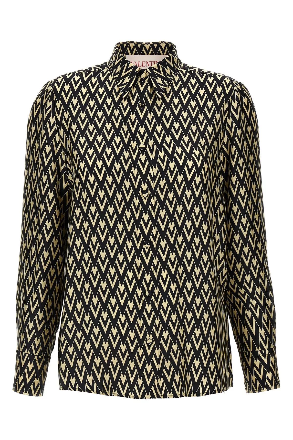 Valentino Valentino Garavani 'Toute la V' shirt Size S / US 4 / IT 40 - 1 Thumbnail