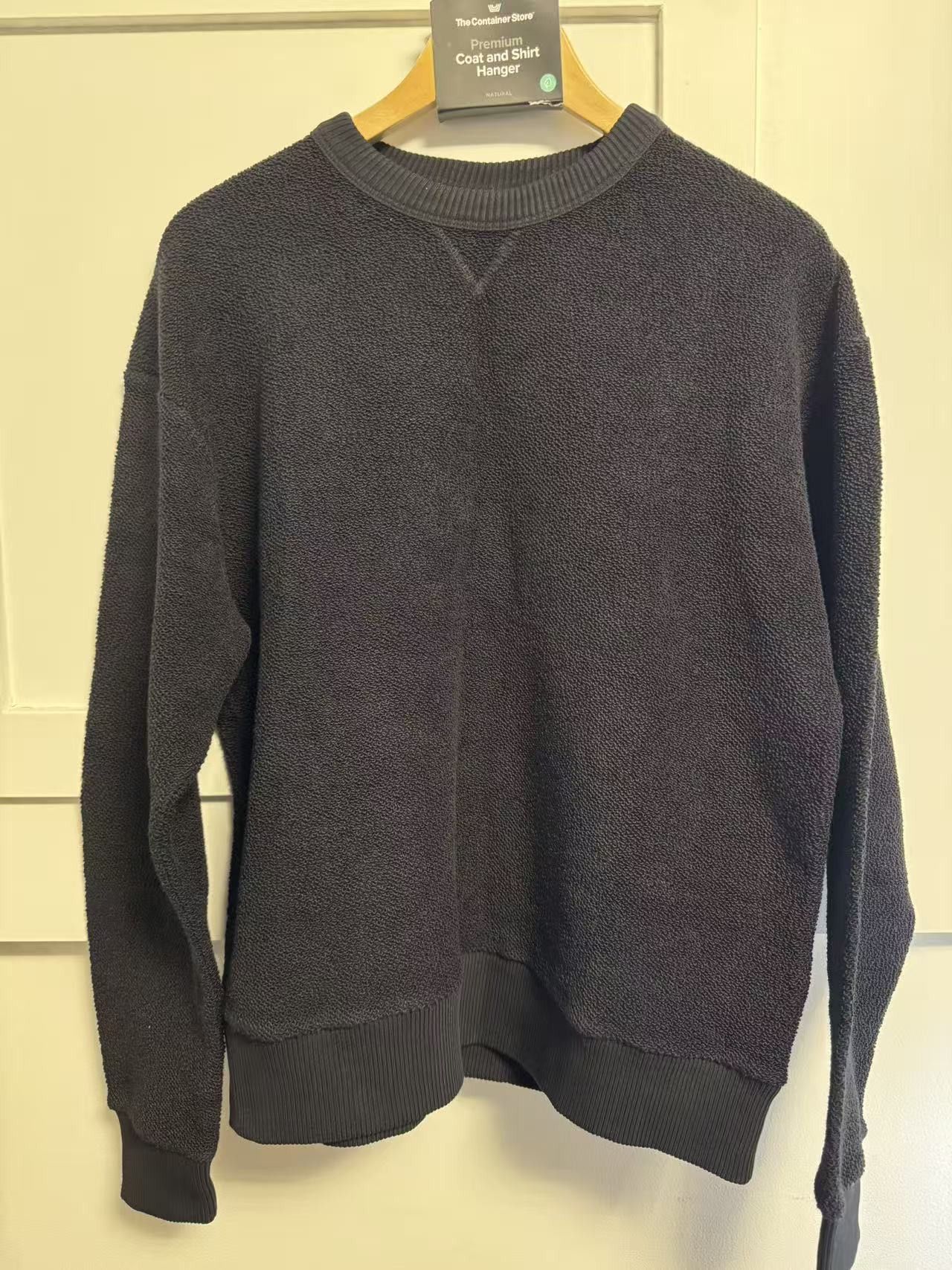 Dries Van Noten Reversed Black Cotton Sweatshirt Size US M / EU 48-50 / 2 - 1 Thumbnail