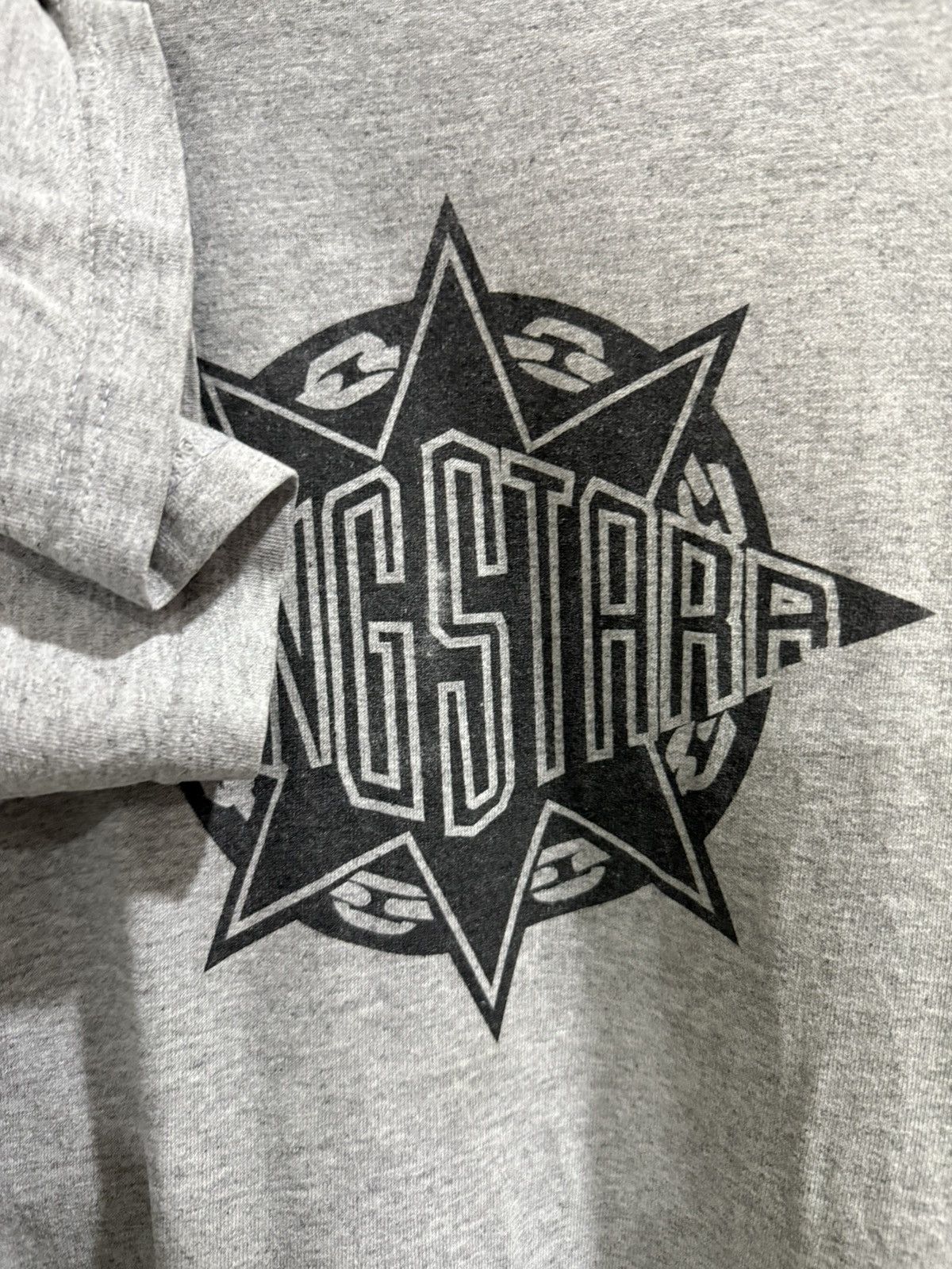 Band Tees Vintage Gang Starr American Hip Hop Dou Faded Tee Size US XL / EU 56 / 4 - 4 Thumbnail