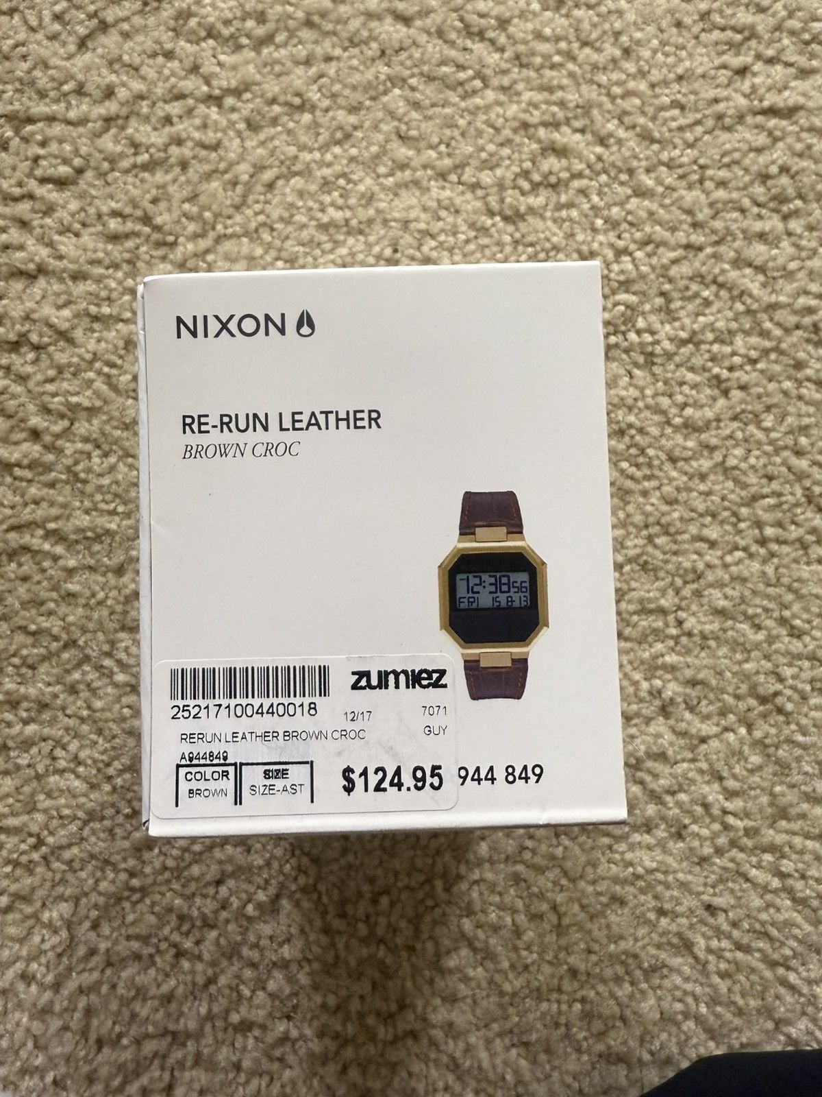 Nixon Nixon Re-Run Gold/Leather Size ONE SIZE - 4 Thumbnail