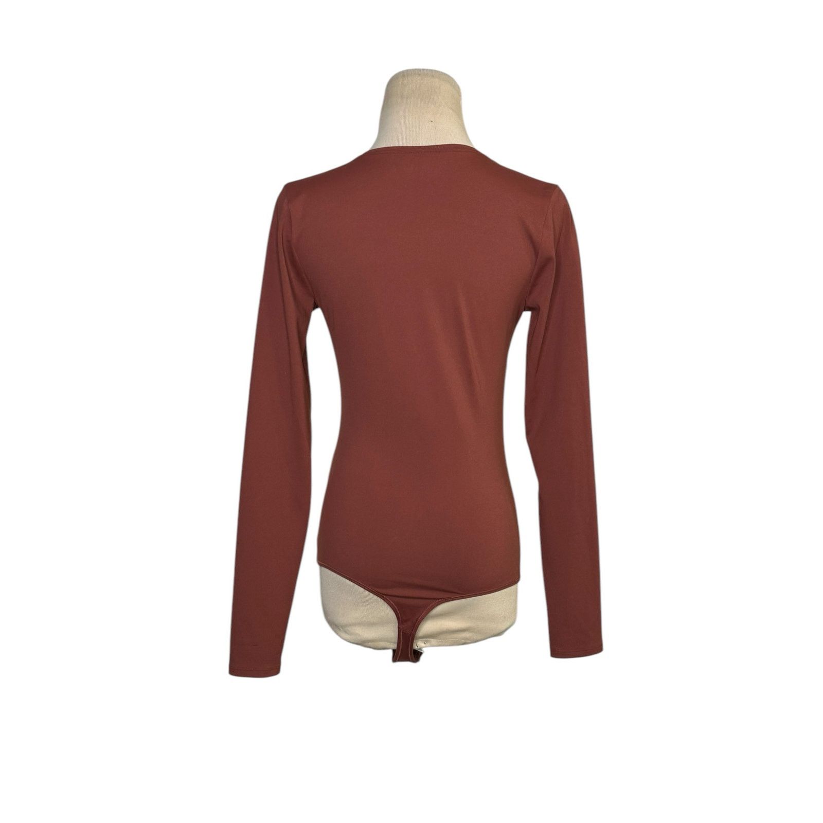 Abercrombie & Fitch Abercrombie & Fitch Brown Cutout Bodysuit size Small Size S / US 4 / IT 40 - 11 Thumbnail