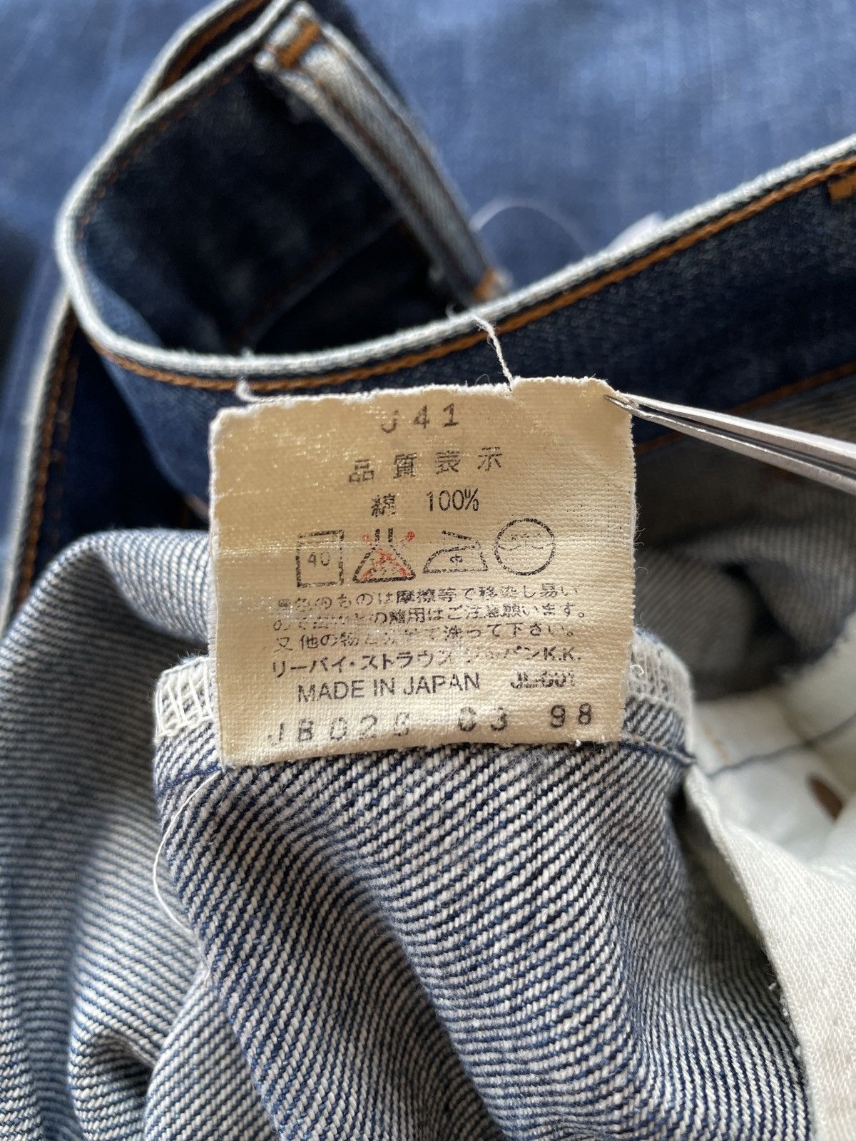Levi's Levis 513 Straight Jeans (LG142) Size US 32 / EU 48 - 15 Thumbnail