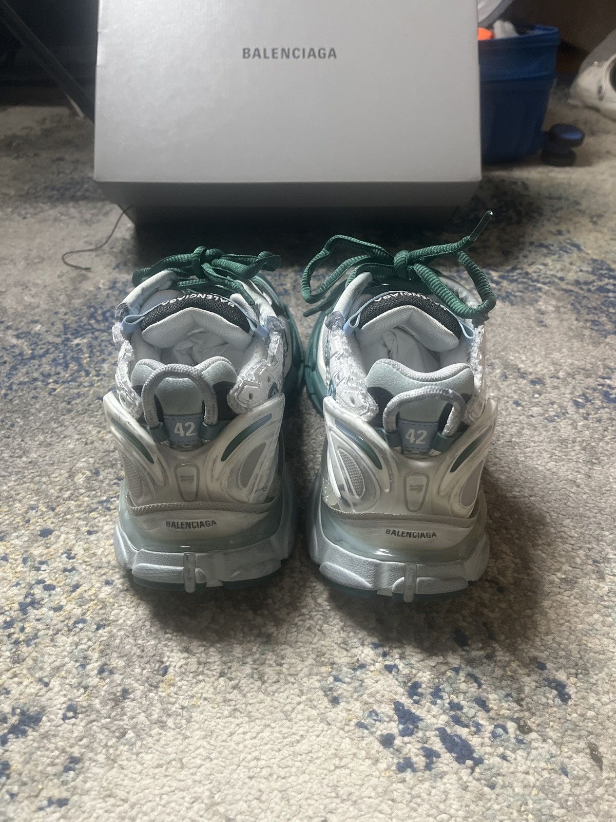 Balenciaga Balenciaga track runner gradients Size US 9 / EU 42 - 4 Thumbnail