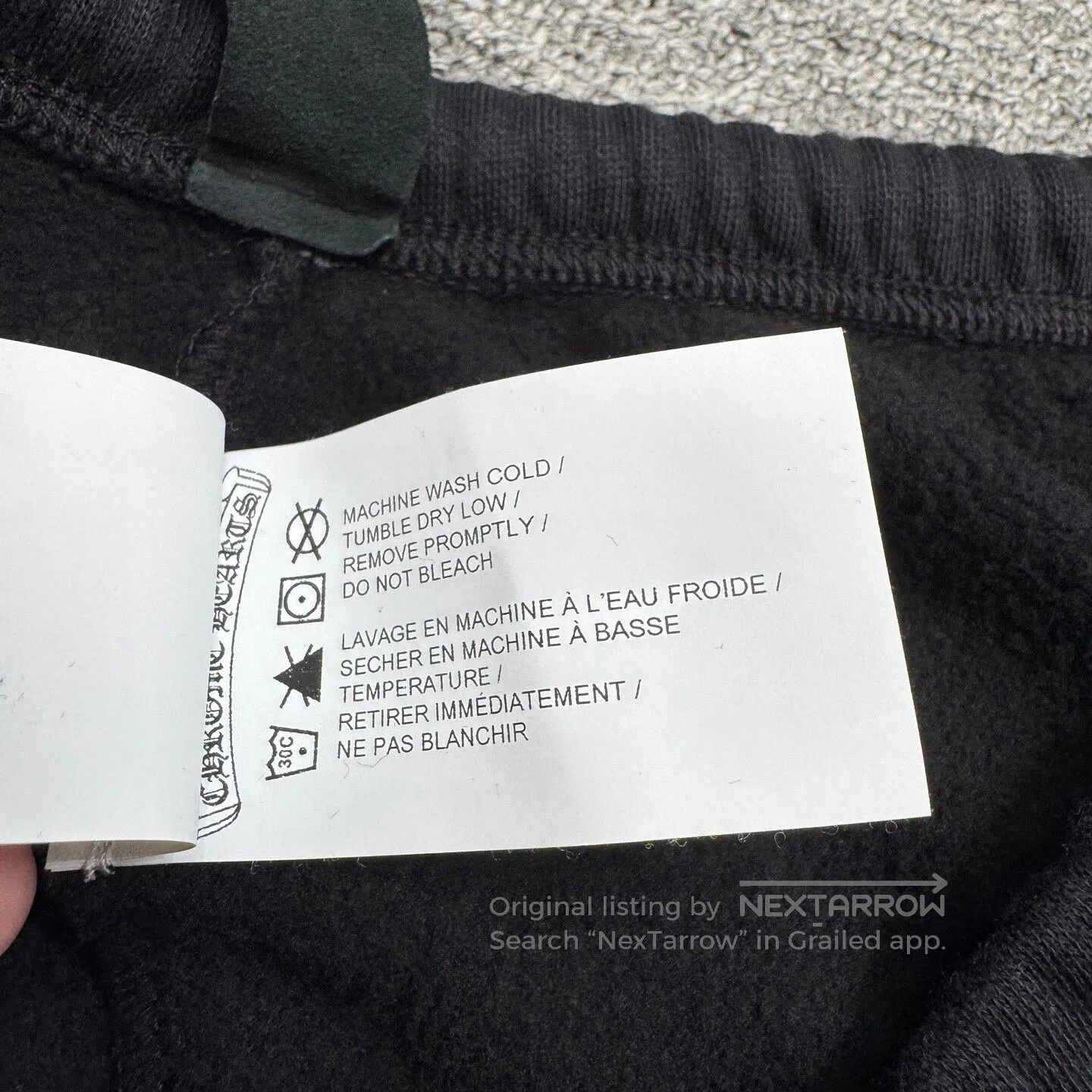 Chrome Hearts CHROME HEARTS sizes Embroidered Sanskrit cross pattern casu Size US 28 / EU 44 - 4 Thumbnail
