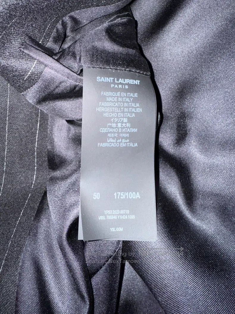 Saint Laurent Paris Saint Laurent Paris Double-breasted Suit Size US M / EU 48-50 / 2 - 5 Thumbnail