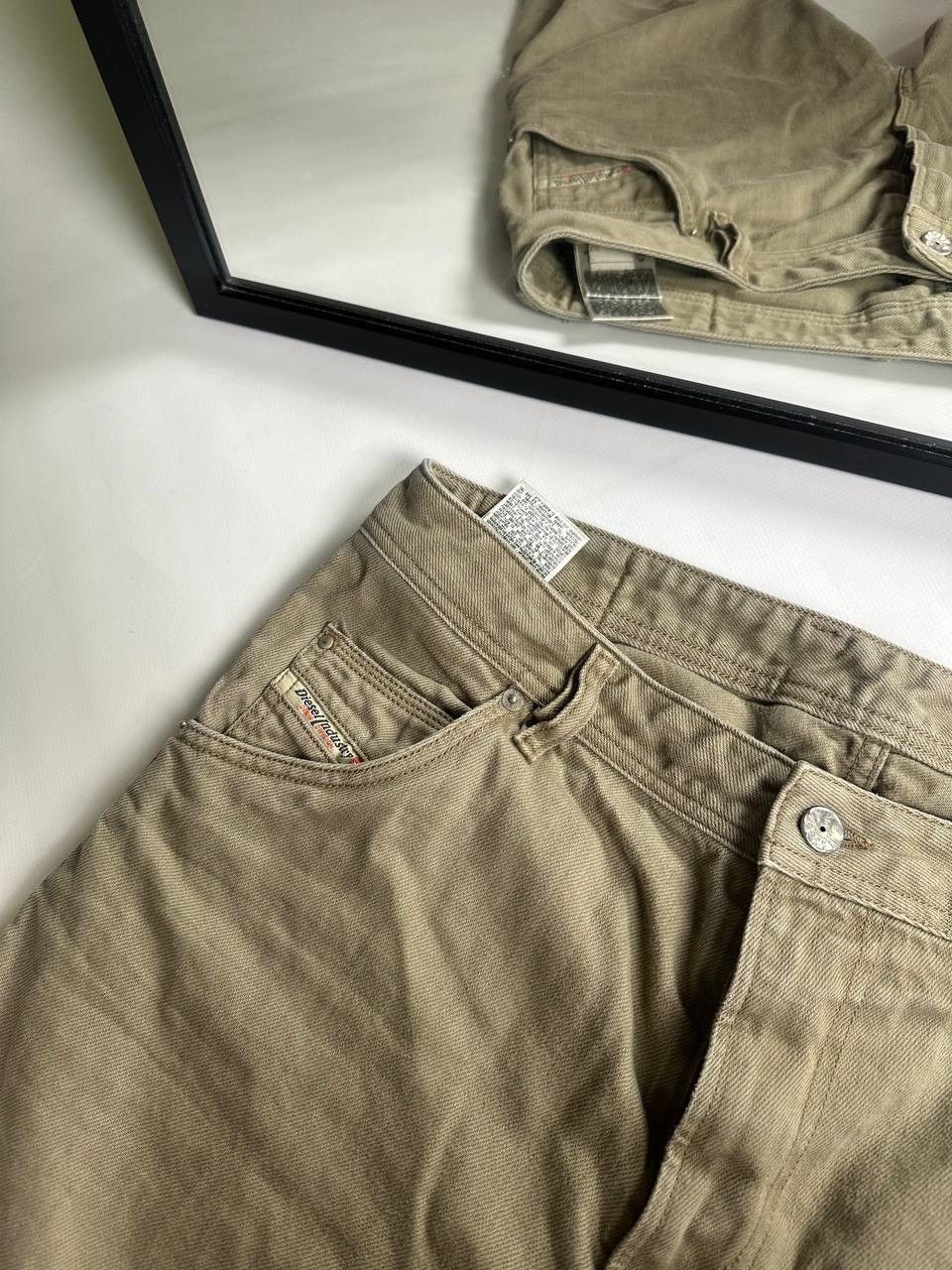 Diesel 00s Vintage Diesel Wide Jeans Size US 33 - 6 Thumbnail
