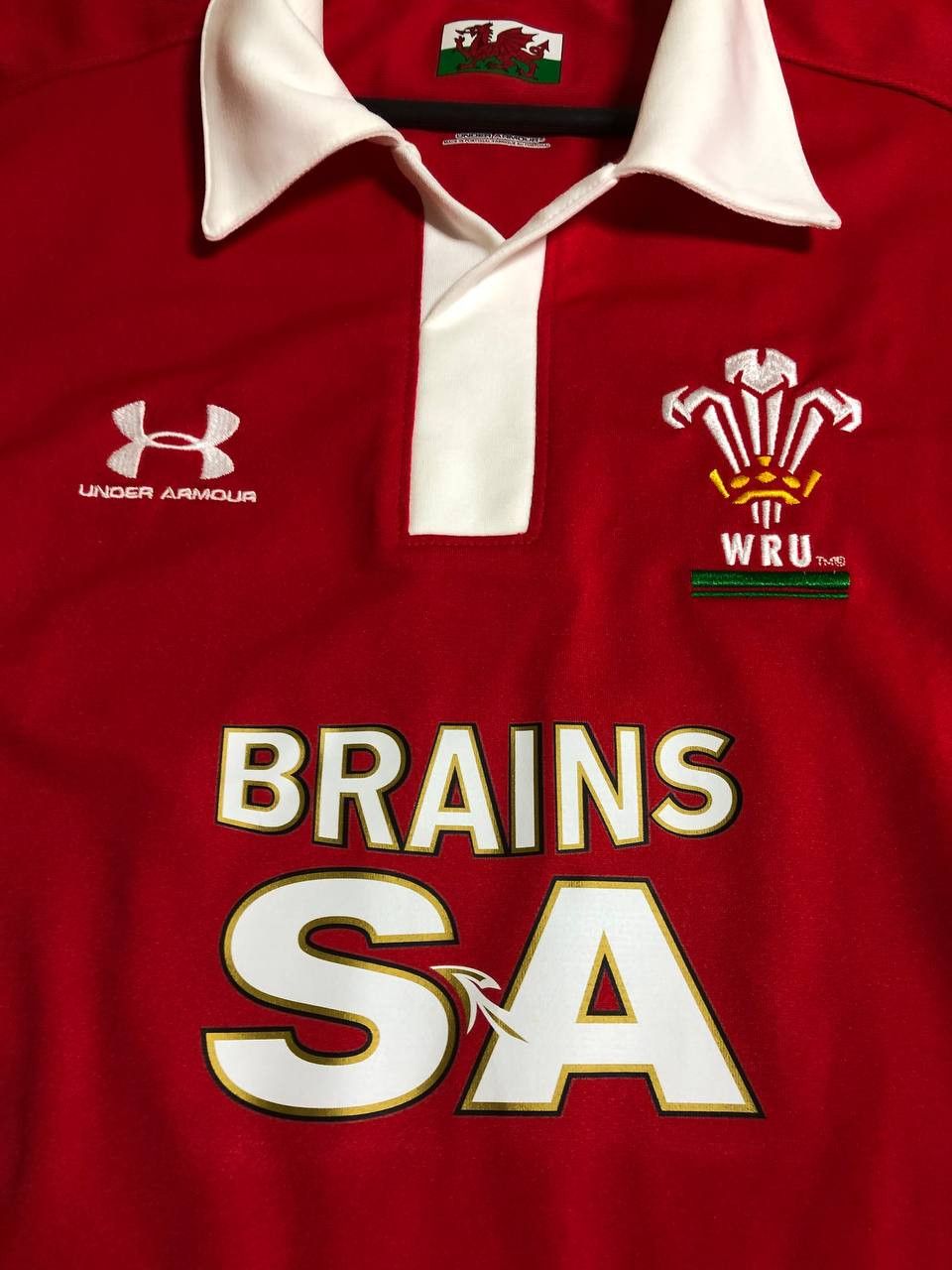 Under Armour Wales Rugby Union 2008/2009 Jersey Under Armour Camiseta Red Size US L / EU 52-54 / 3 - 4 Thumbnail