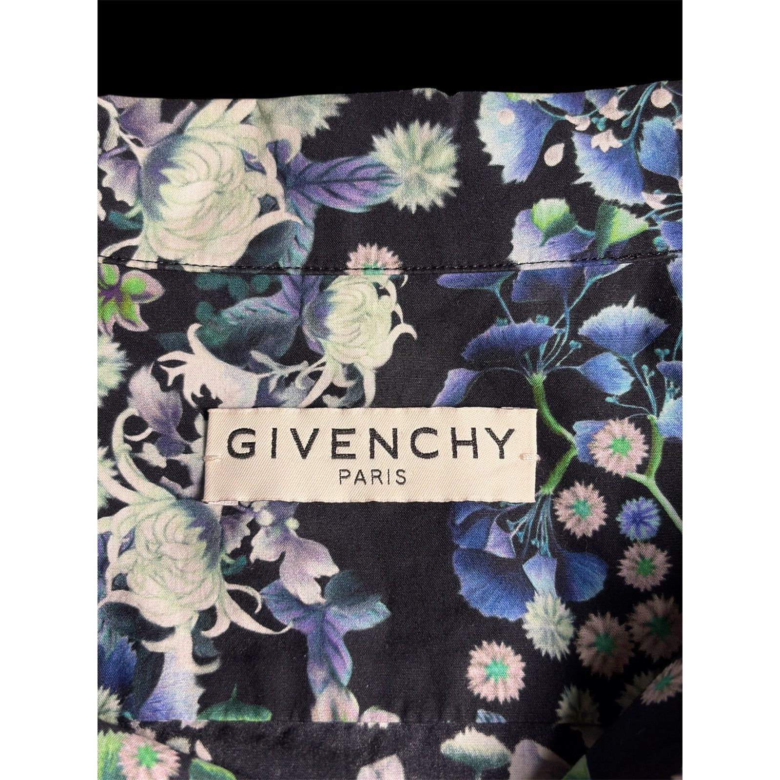 Givenchy Authentic Givenchy Camp Collar Button Down Hawaiian Shirt Size US L / EU 52-54 / 3 - 6 Thumbnail