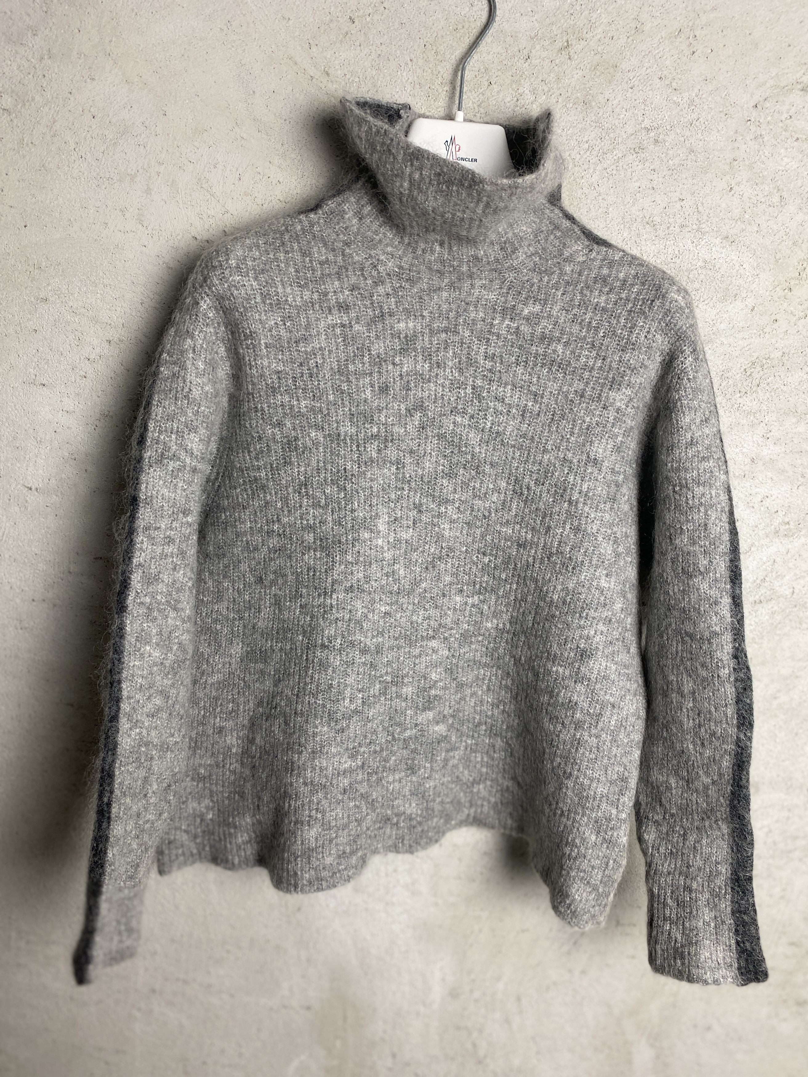 Ganni Ganni Callahan mohair wool sweater golf turtleneck Size L / US 10 / IT 46 - 1 Thumbnail