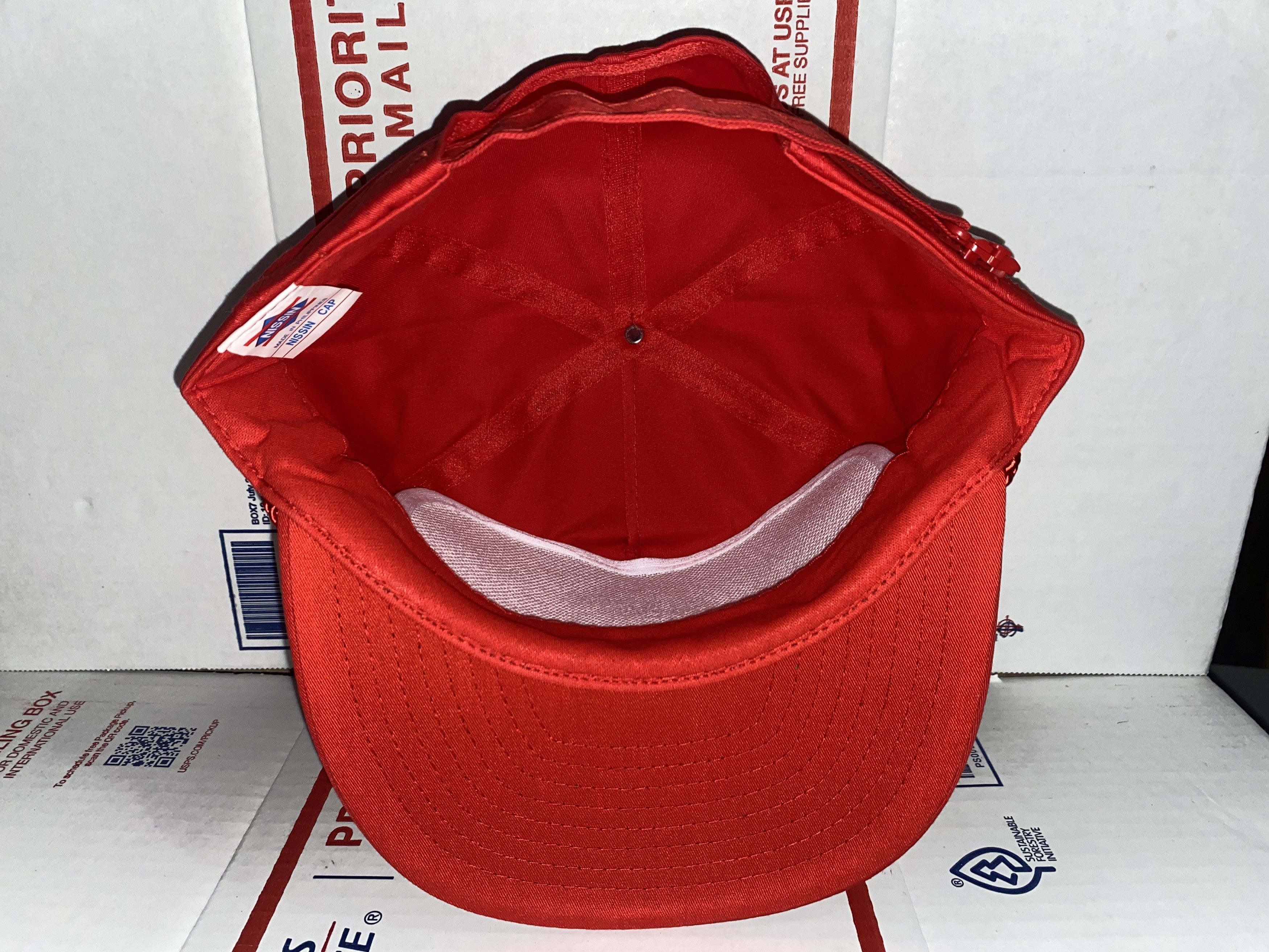 Nissan vtg Farmers Grain CO-OP Farming Cooperative hat Cap 1990s AG Size ONE SIZE - 5 Thumbnail