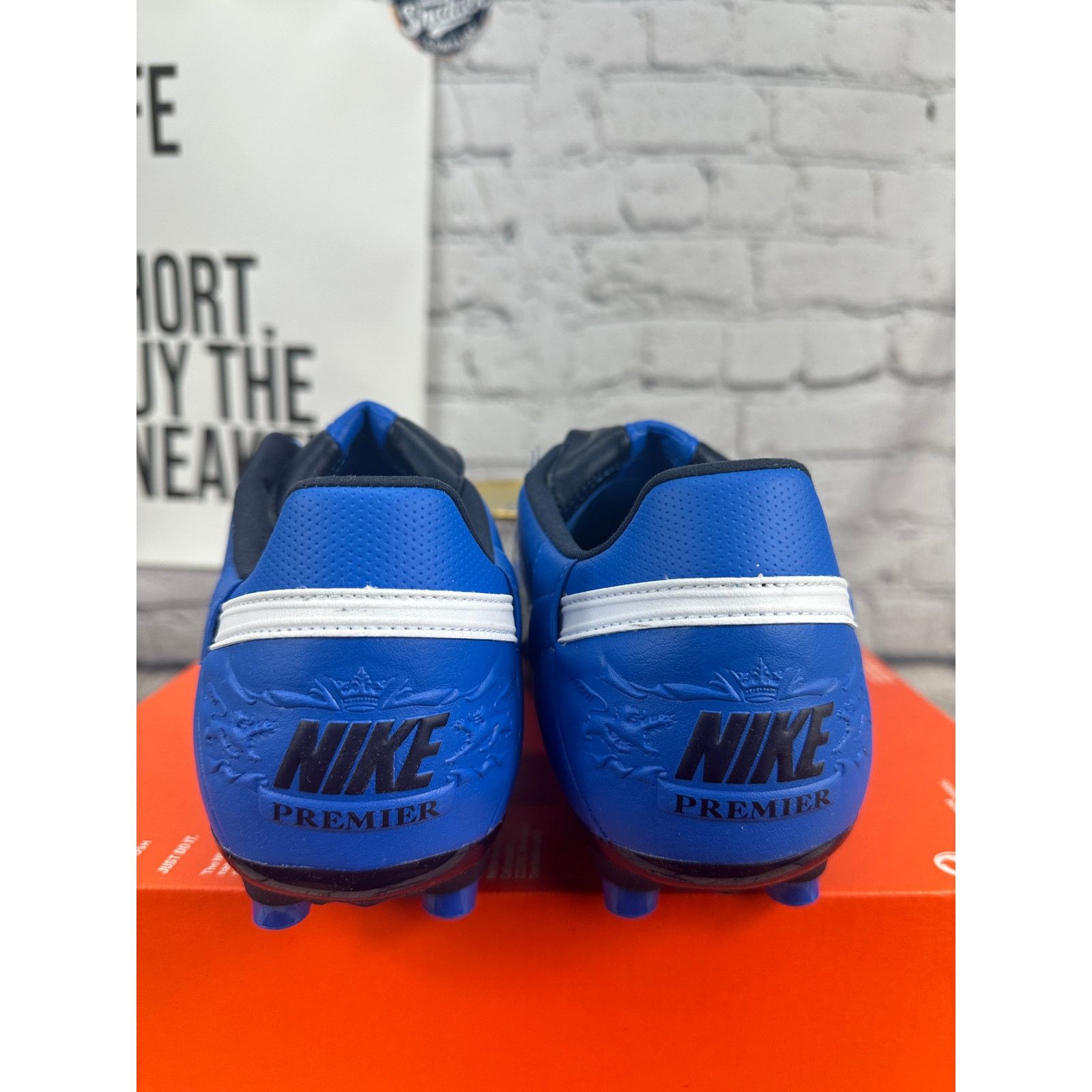 Nike Nike Premier 3 Firm Ground Soccer Cleats Womens 6 Blue Shoes Size US 6 / IT 36 - 4 Thumbnail