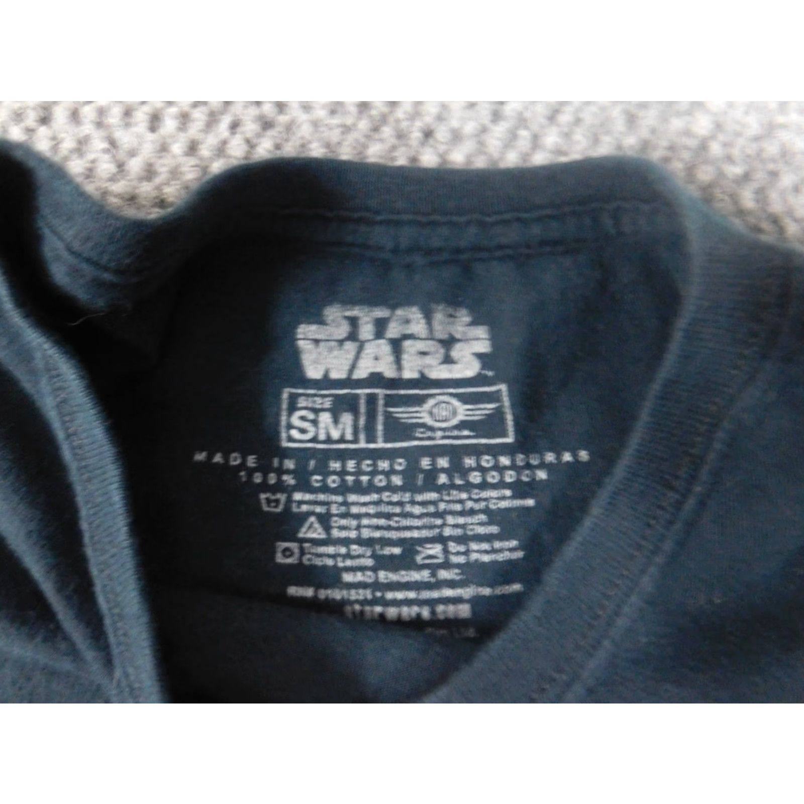 Star Wars Star Wars Shirt Mens Small Black Darth Vador Star Wars Logo Knit Cotton T-Shirt Short Sleeve Crew Neck Breathable 90s Theme Regular Men Size US S / EU 44-46 / 1 - 5 Thumbnail