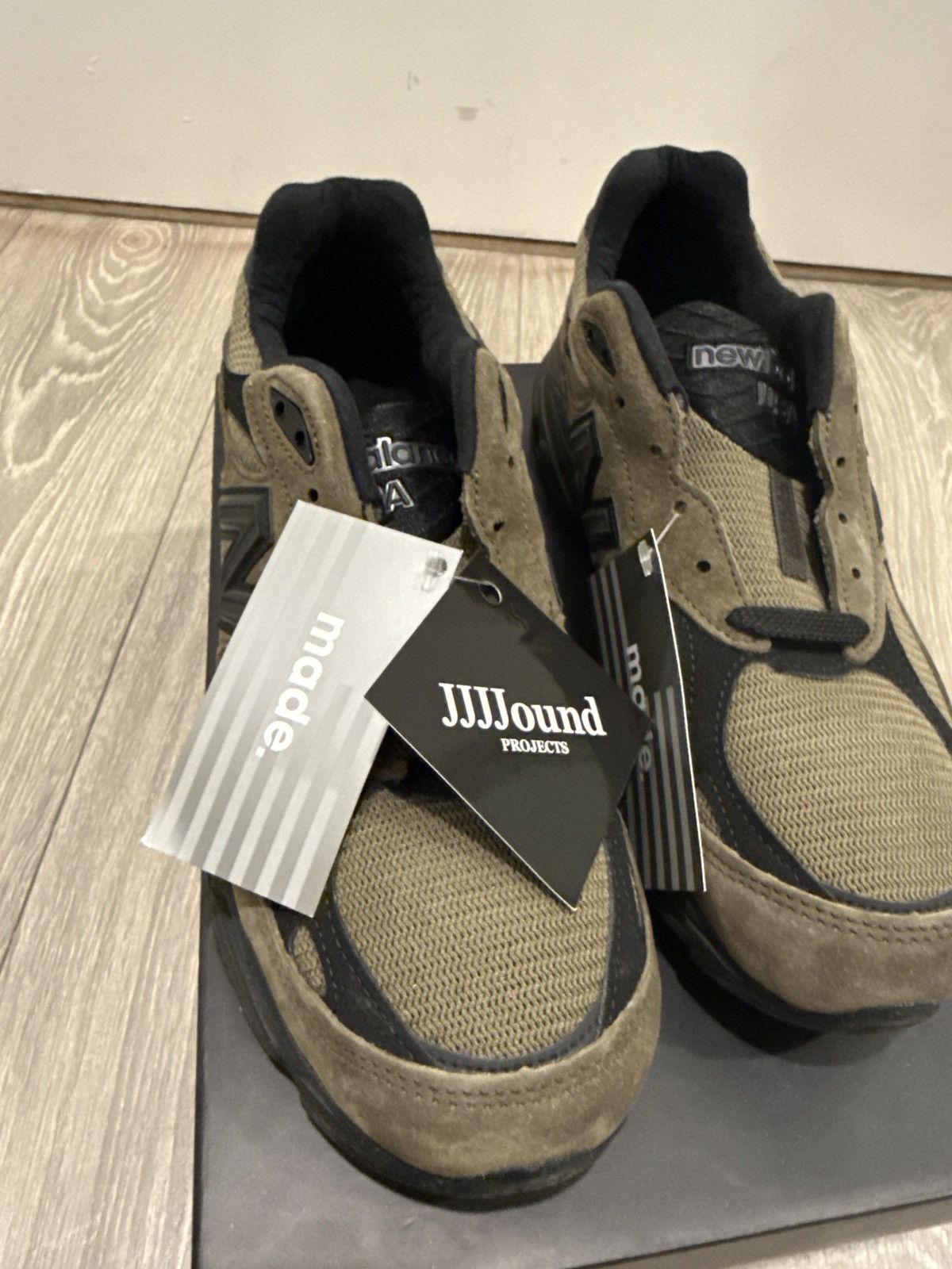 JJJJound × New Balance JJJJOUND x New Balance 990v3 Brown/Black Size US 8 / EU 41 - 3 Thumbnail