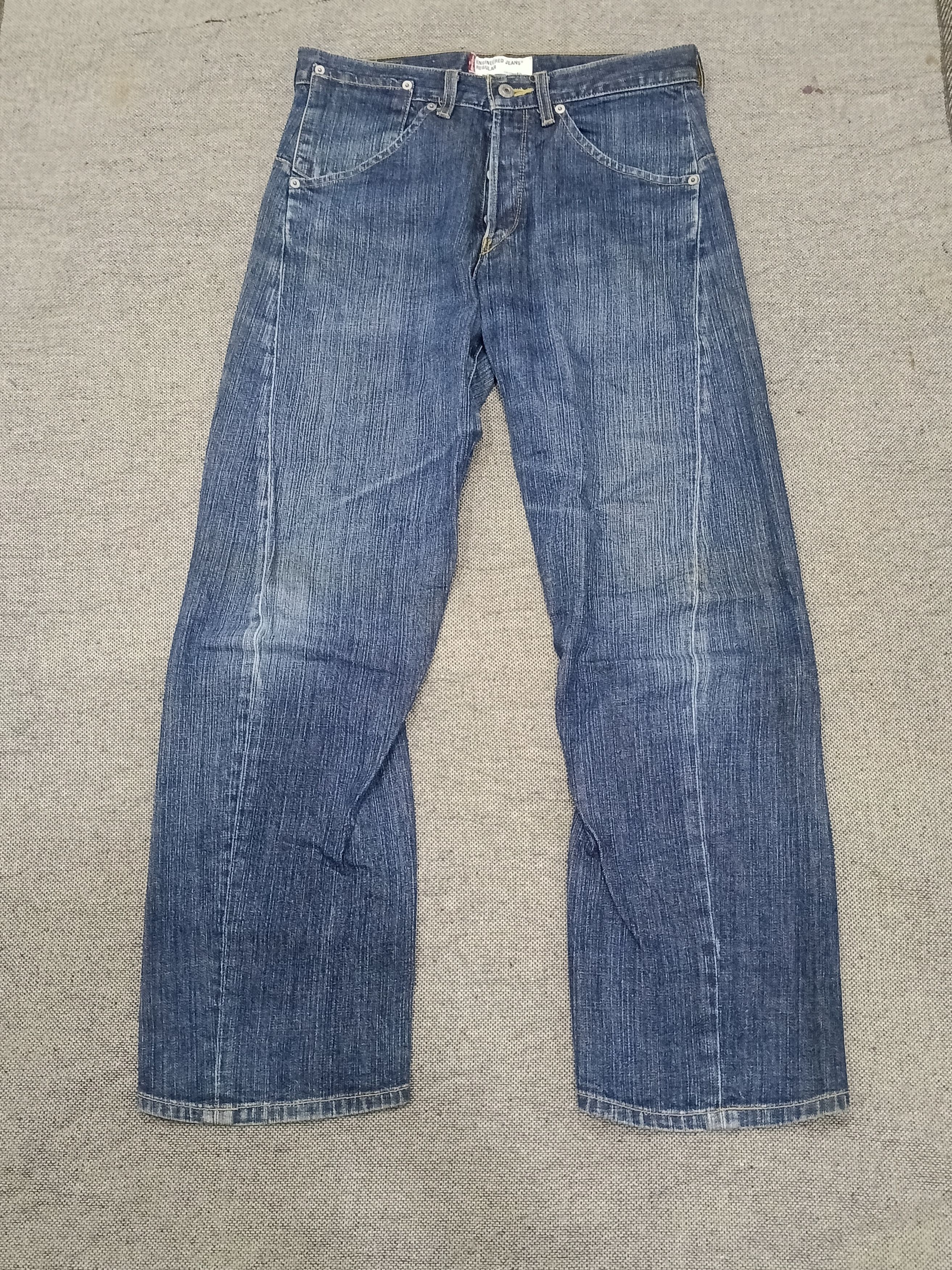 Engineered Garments × Levi's Levis Engineered Jeans Y2K Faded