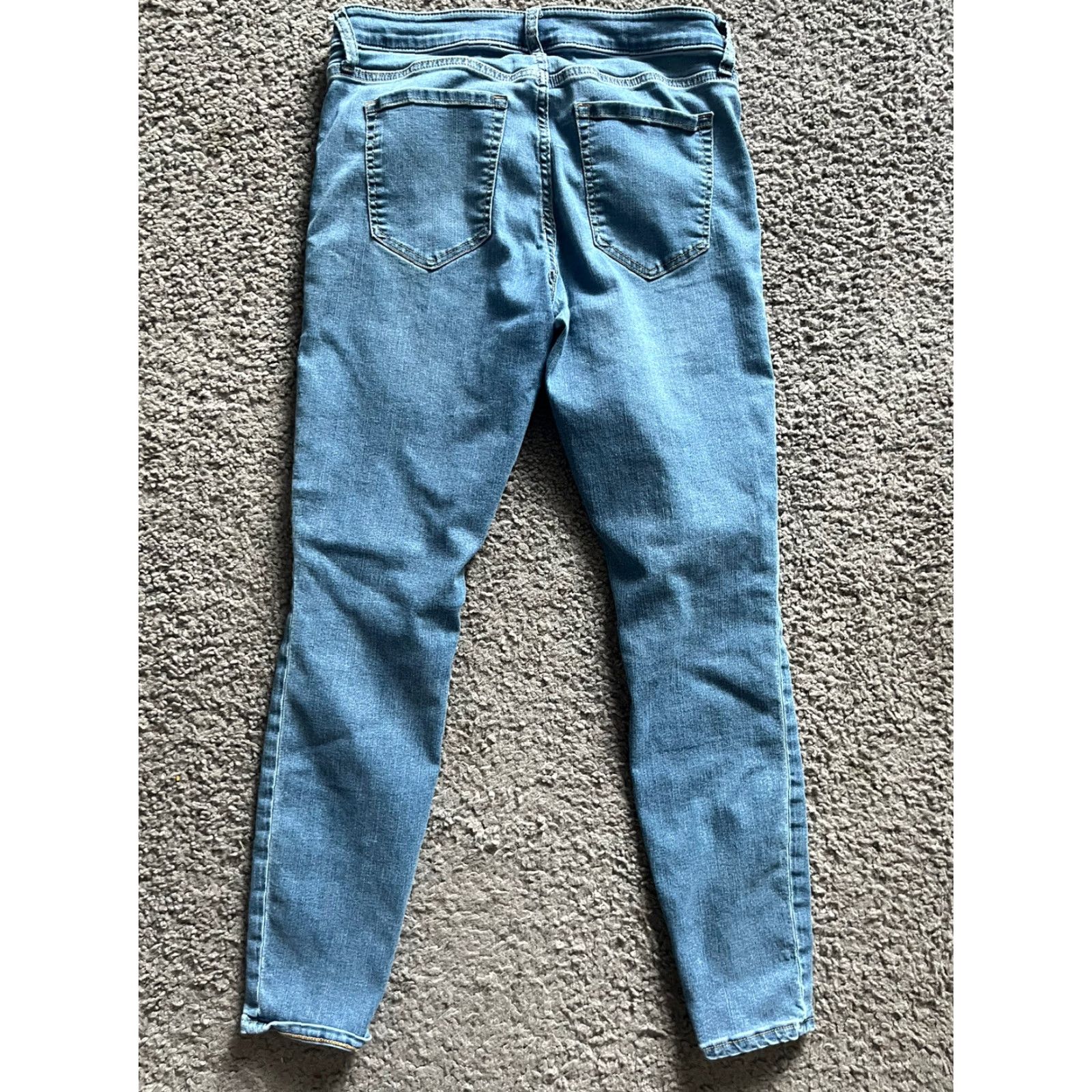 Gap VINTAGE Gap Jeans Women’s 28 Blue Denim TRUE SKINNY Mid Rise Dark Wash Modern Size 28" / US 6 / IT 42 - 3 Thumbnail