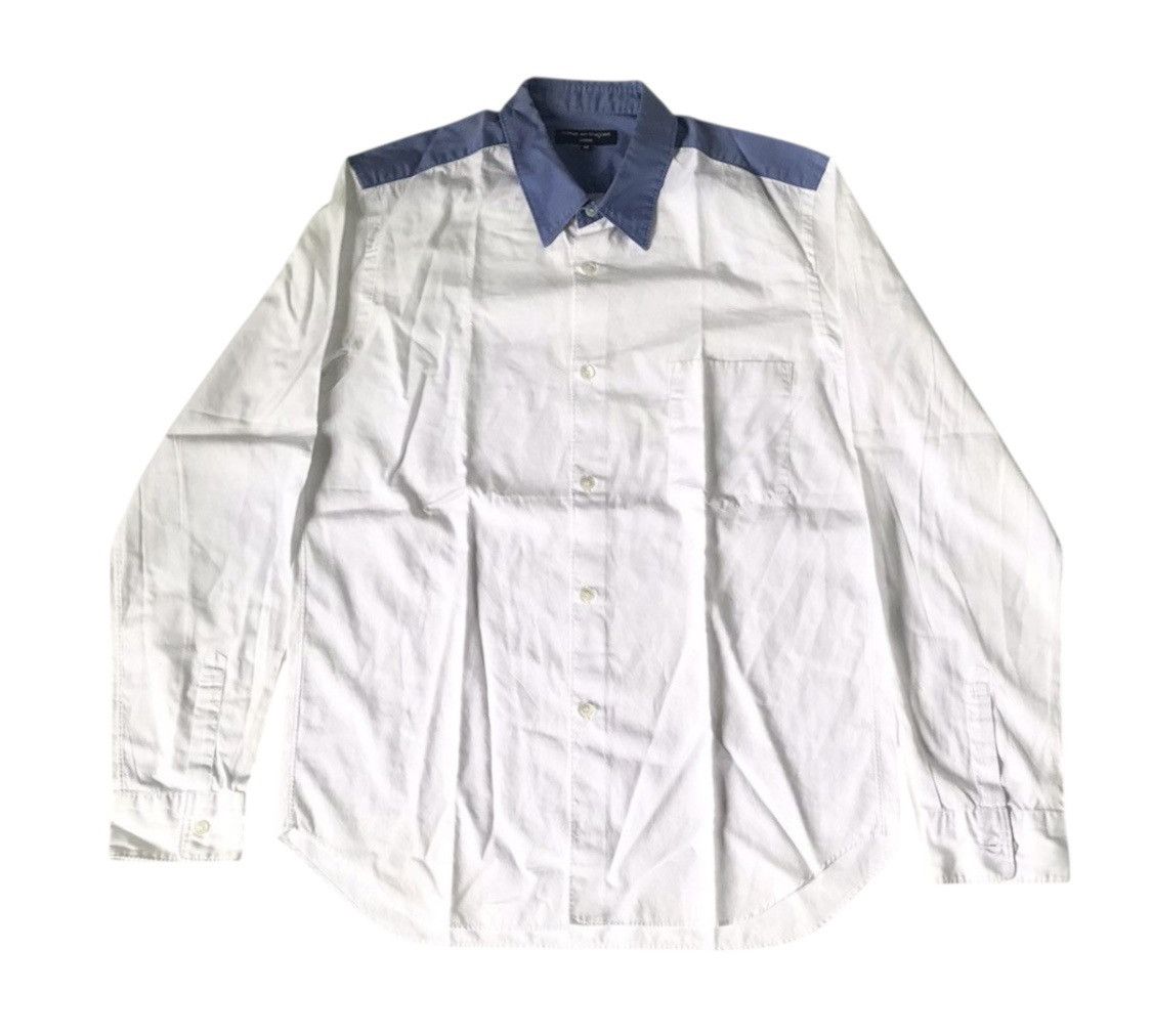 Comme des Garcons Cdg homme two tone button up shirt Size US M / EU 48-50 / 2 - 1 Thumbnail