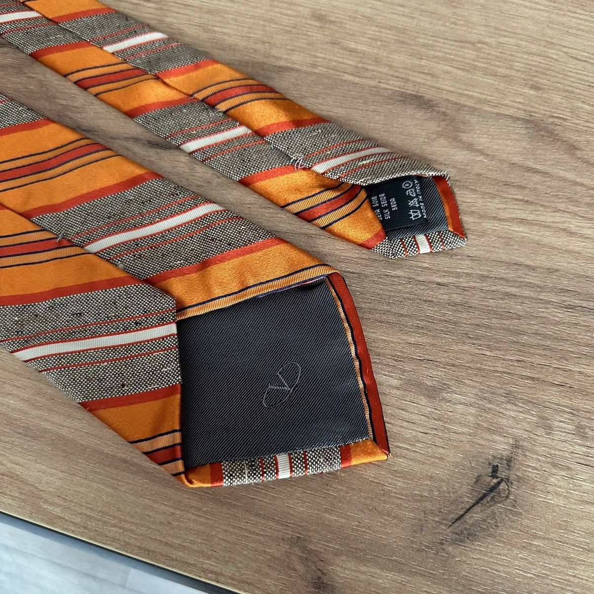 Valentino Luxury Valentino Tie Silk Old Money Italy Y2K 00s Size ONE SIZE - 3 Thumbnail