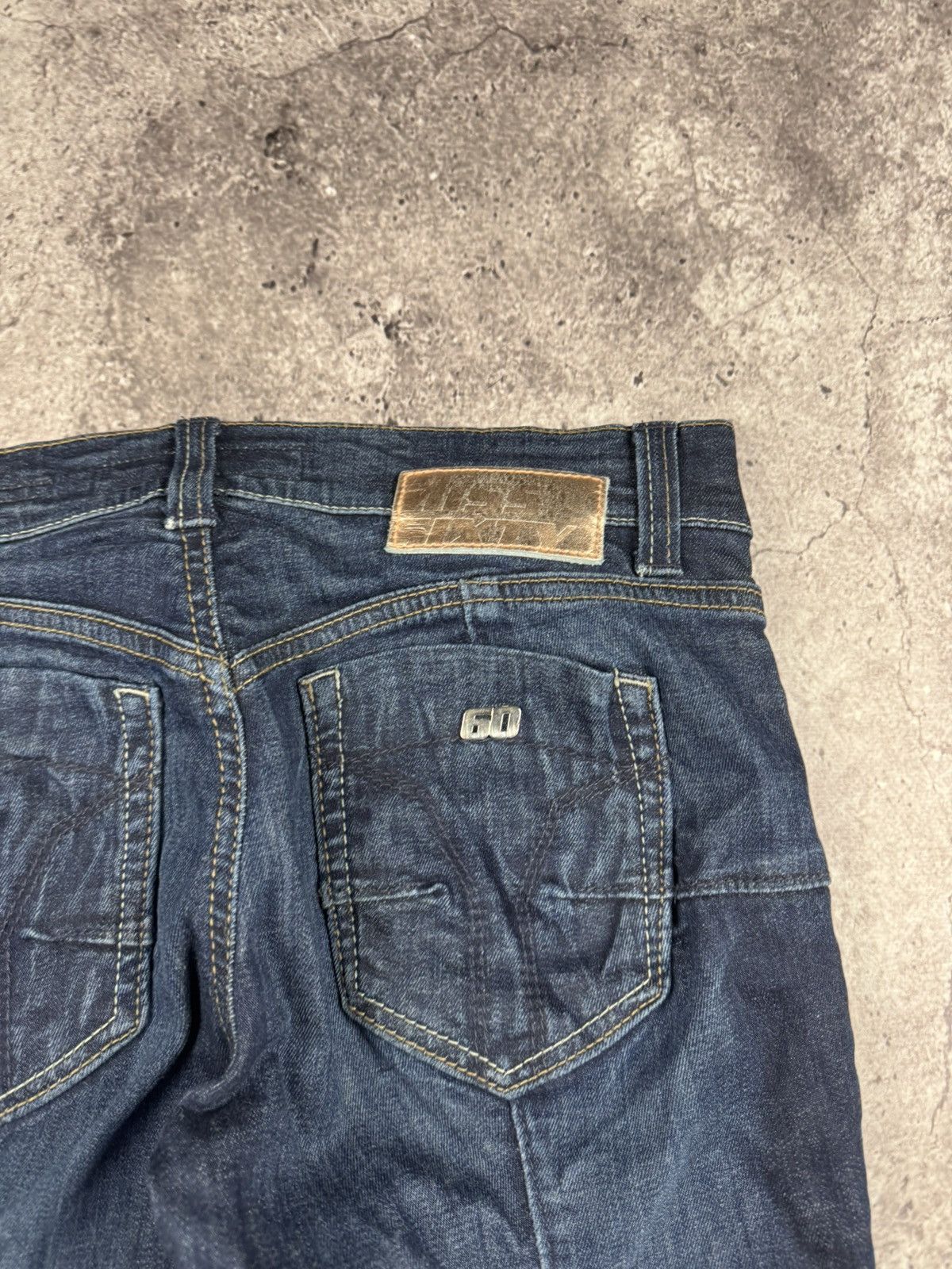 Miss Sixty Vintage Miss Sixty Jeans Flared Distressed 00s Low Rice Size 28" / US 6 / IT 42 - 6 Thumbnail