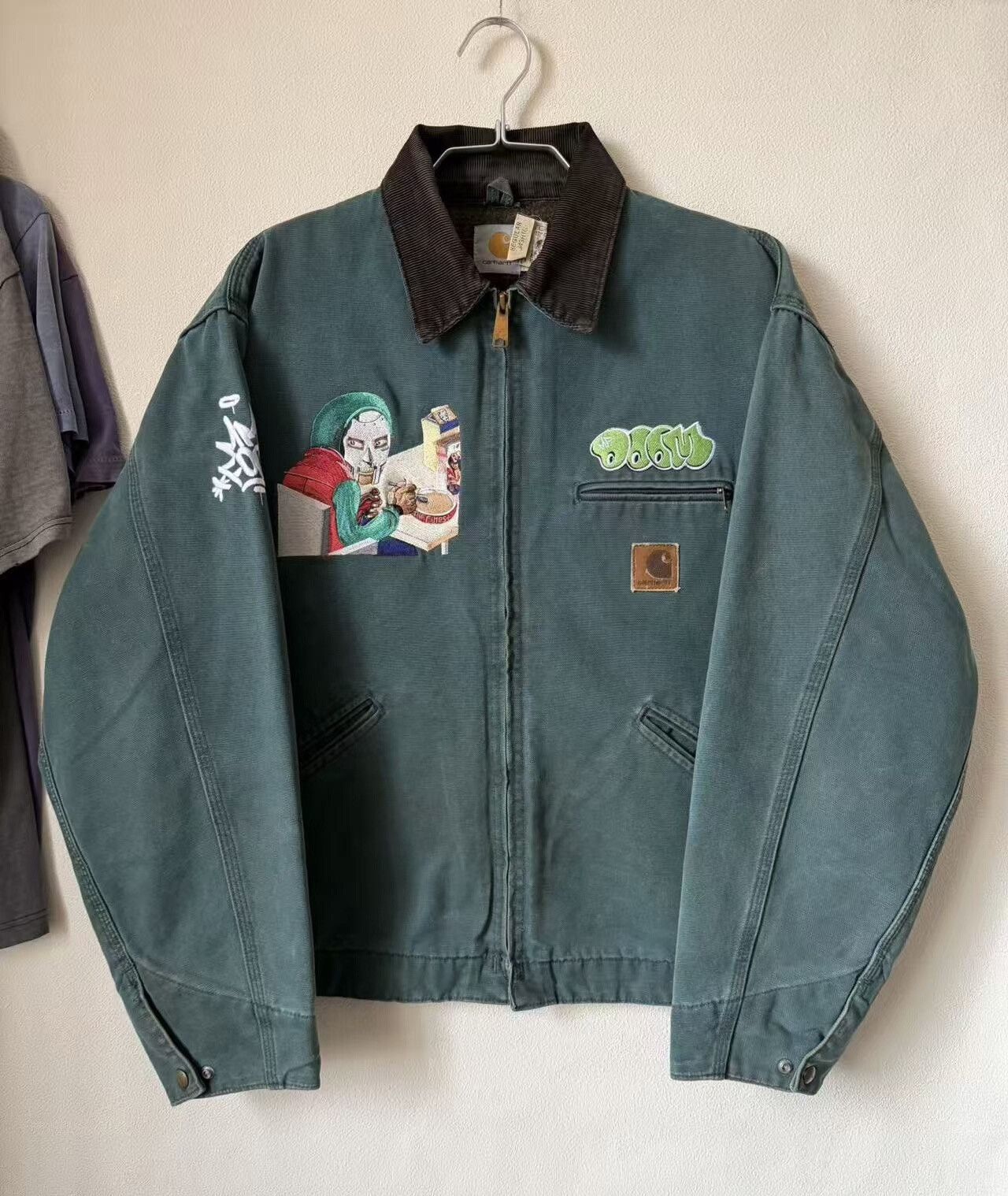 Carhartt Vintage Carhartt J43 HTG w/ MF Doom illust Size US XL / EU 56 / 4 - 2 Thumbnail