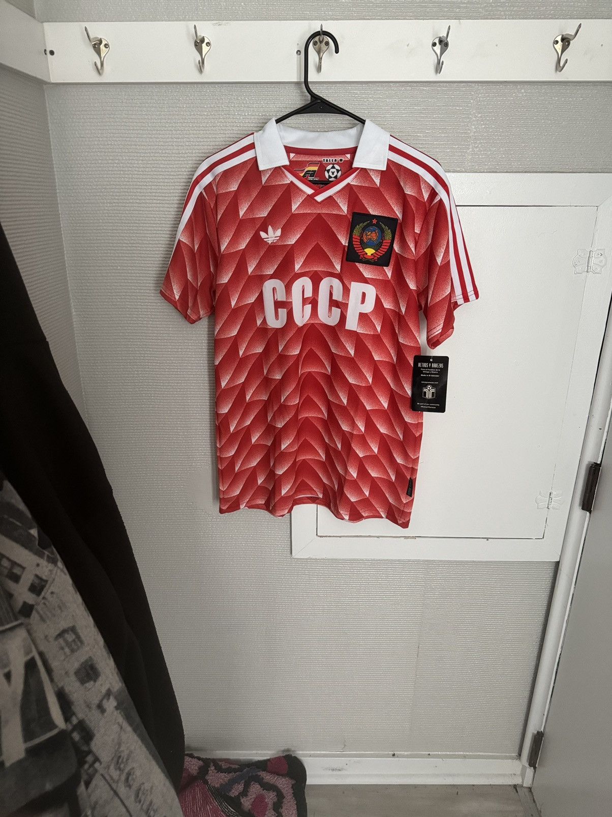 Adidas Retro Adidas Russia soccer jersey Size US L / EU 52-54 / 3 - 1 Thumbnail