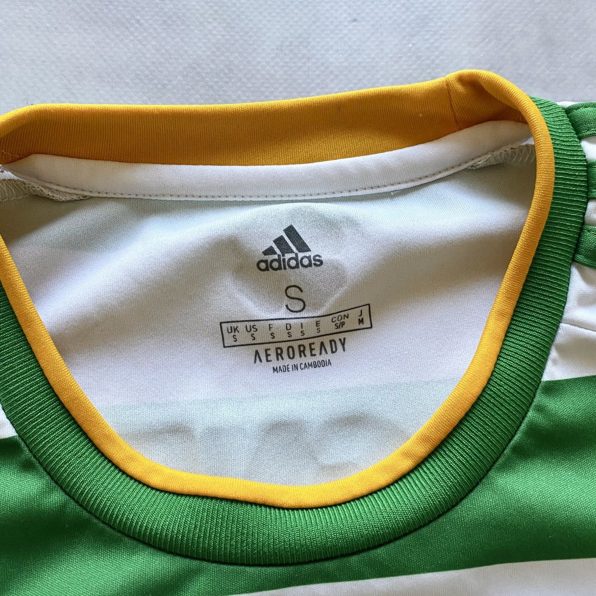 Adidas ☘️ Adidas FC CELTIC 2020-21 White/Green Soccer Jersey Shirt Size US S / EU 44-46 / 1 - 5 Thumbnail