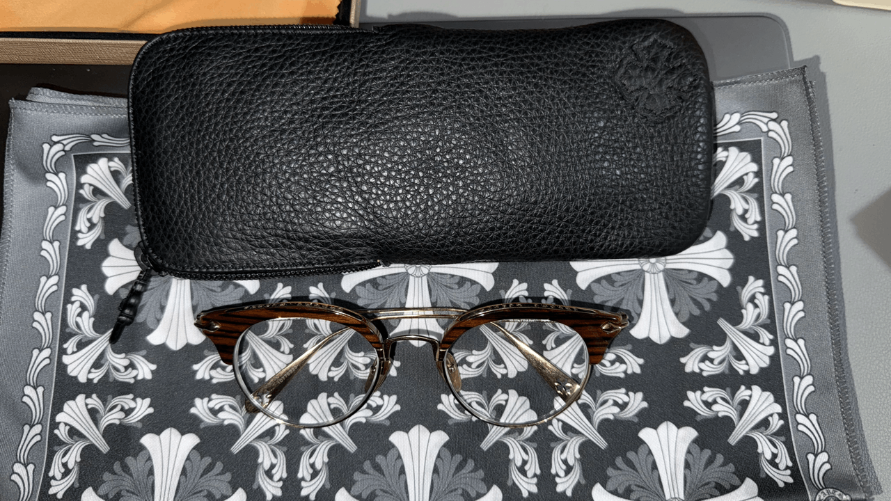 Chrome Hearts CHROME HEARTS SLUNTRADICTION II GLASSES Size ONE SIZE - 4 Thumbnail