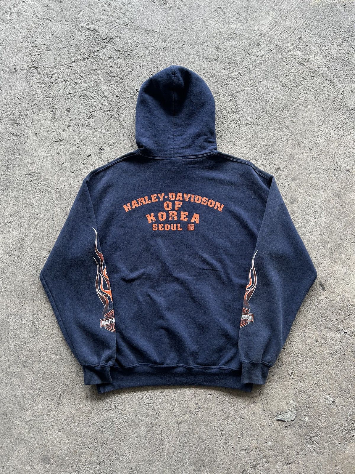 Harley Davidson × Vintage Vintage Harley Davidson hoodie Spell out Size US XL / EU 56 / 4 - 7 Thumbnail