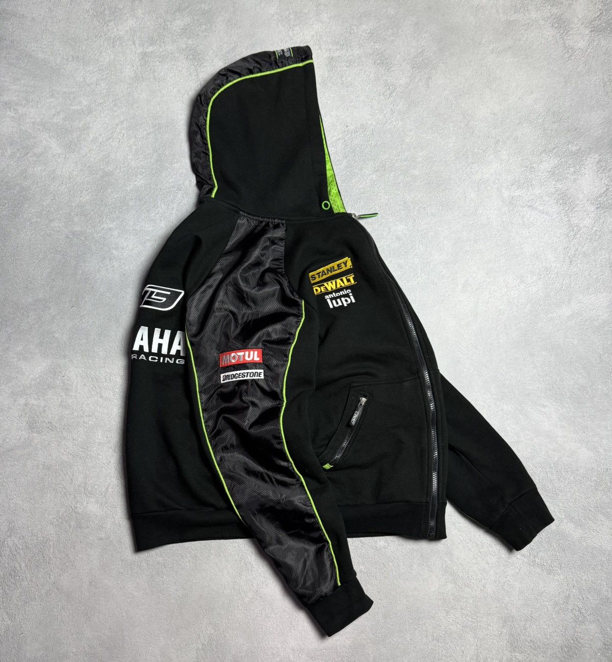 Yamaha Yamaha Factory Racing Team Zip Up Hoodie Tech 3 Big Logo Size US L / EU 52-54 / 3 - 3 Thumbnail