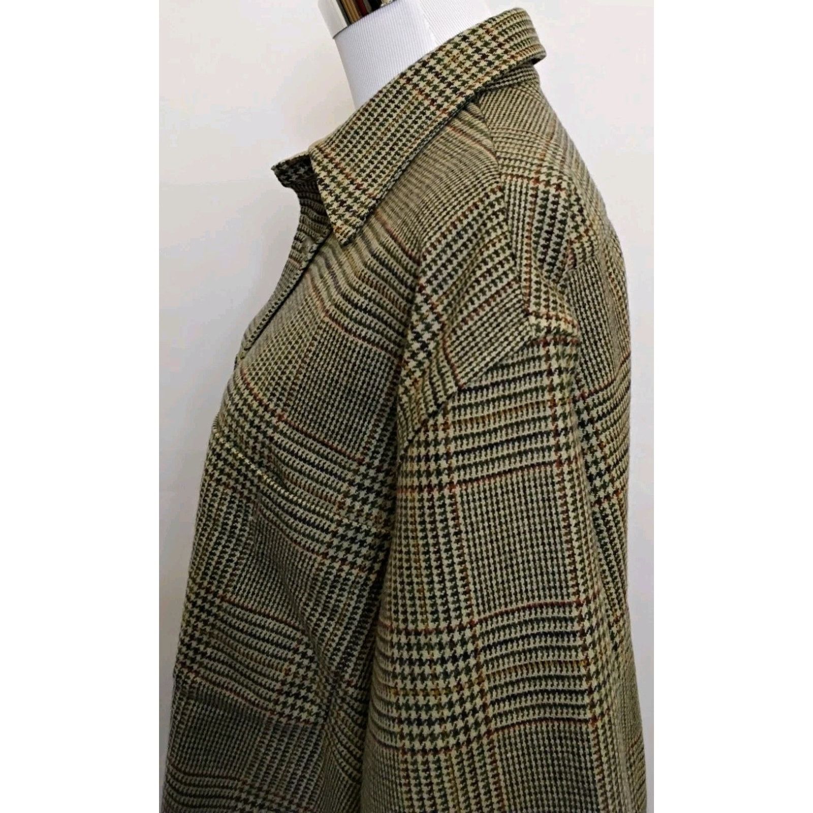 Other The J. Peterman Co. Lambswool Button Up Shirt Women L Brown Size L / US 10 / IT 46 - 7 Thumbnail