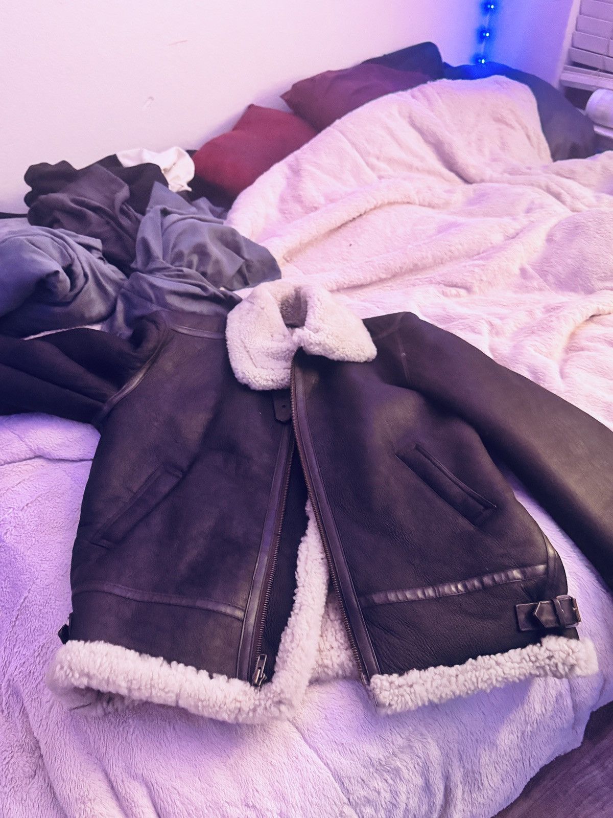 Other Jake Wood XL Shearling B3 - Real Deal, No Fakes Size US XL / EU 56 / 4 - 2 Thumbnail