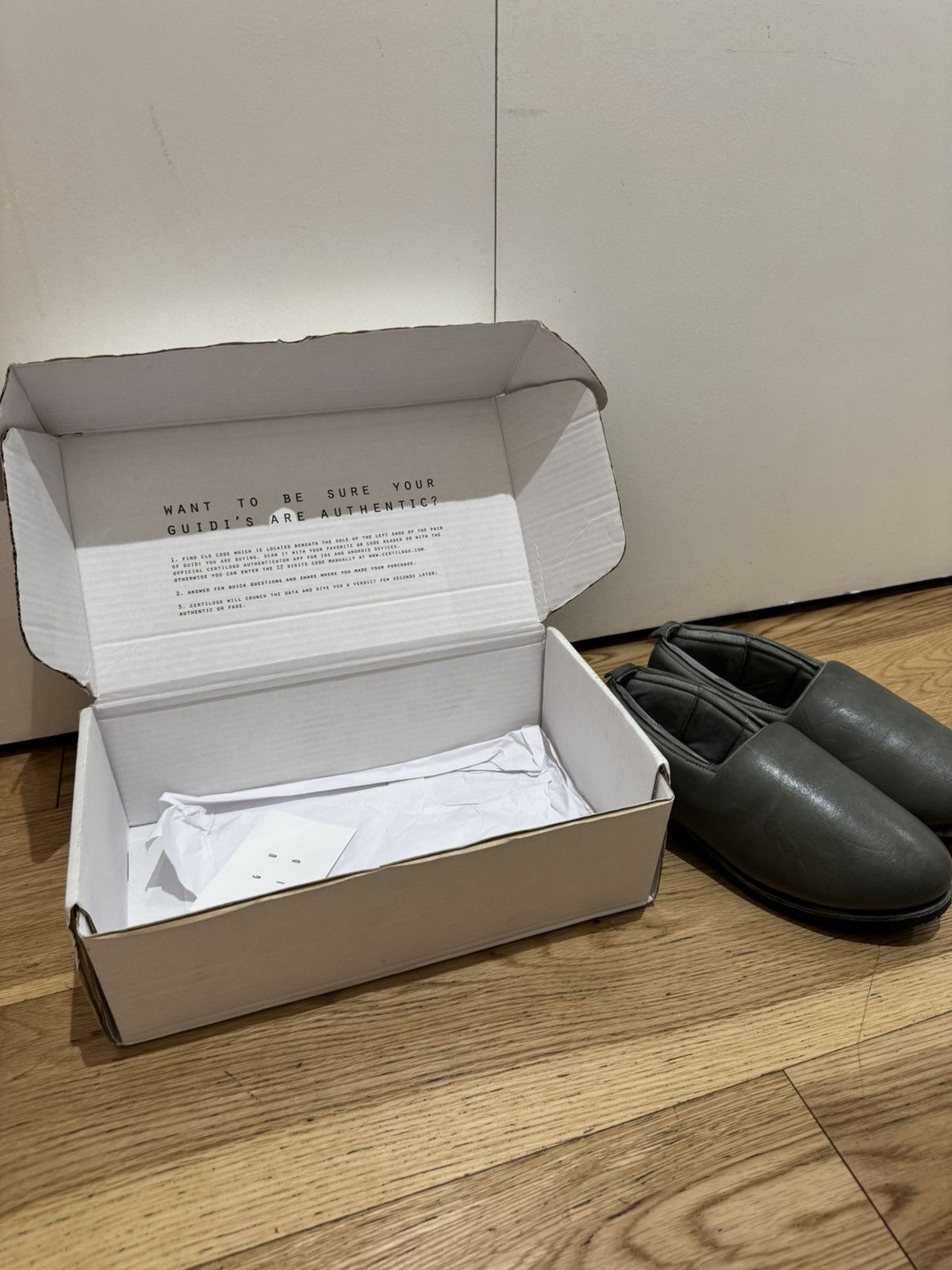 Guidi GUIDI x CASEY CASEY 27EPZ Sabot Clogs in Kangaroo Leather Size US 8 / IT 38 - 3 Thumbnail
