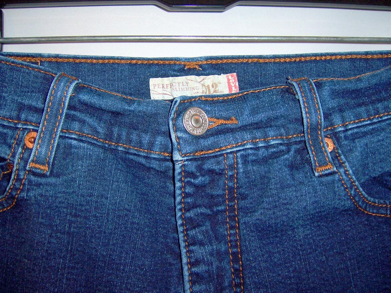 Levi's Levi's Women's 512 Perfectly Slimming Jeans -10-Straight Leg Size 32" / US 10 / IT 46 - 2 Thumbnail