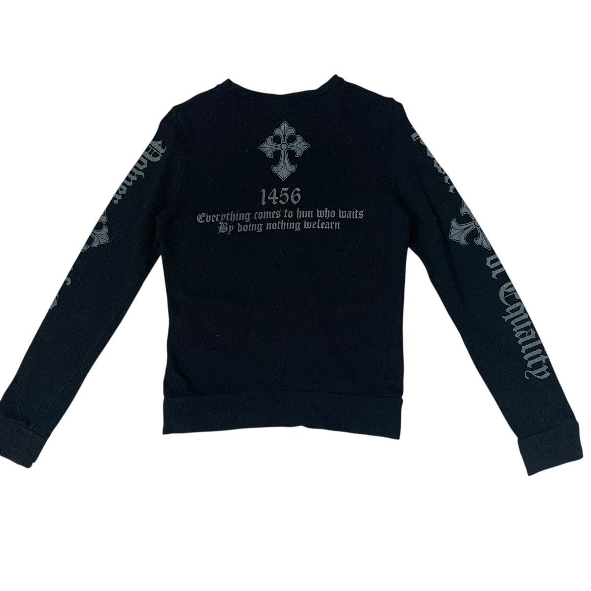 Japanese Brand Vintage Japanese Designer Long Sleeve Tee Size S / US 4 / IT 40 - 7 Thumbnail