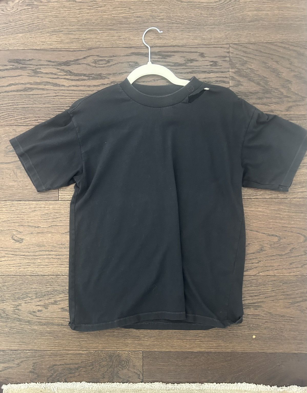 Anine Bing Anine Bing Black short sleeve shirt Size S / US 4 / IT 40 - 1 Thumbnail