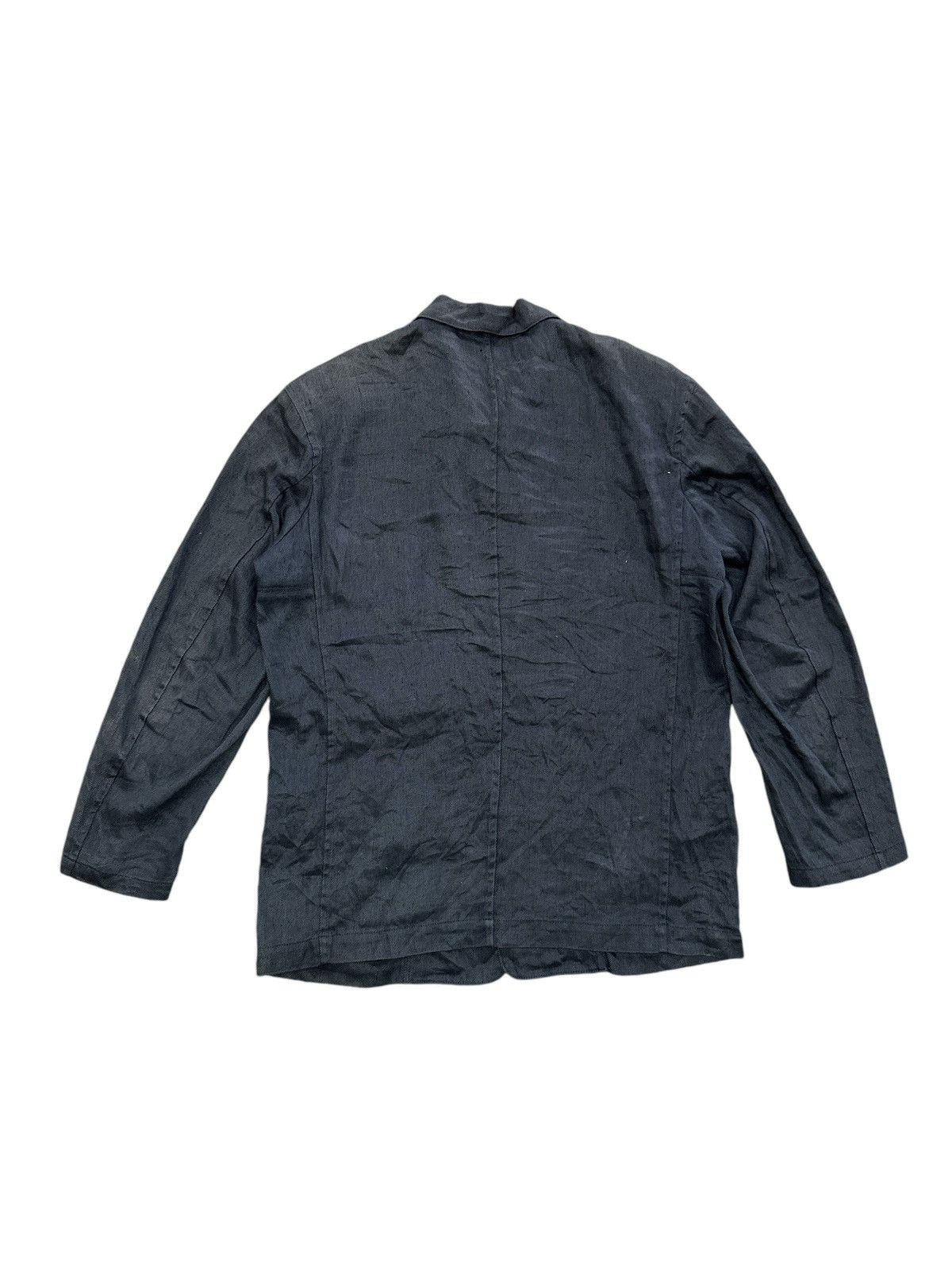 Other Y'S FOR MEN WOOL RAYON LONG-SLEEVED GABARDINEJACKET Size US L / EU 52-54 / 3 - 2 Thumbnail