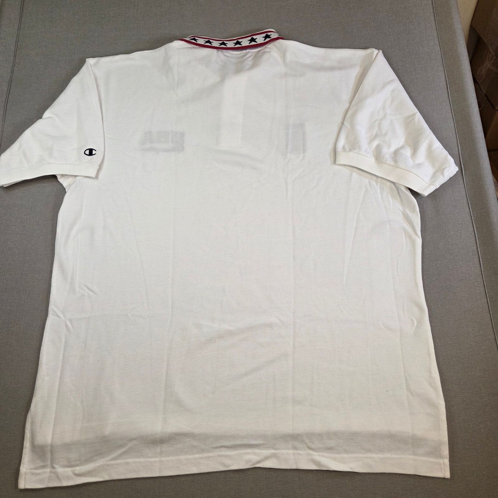 Champion Vintage 90s Champion USA Olympic Polo Shirt XL 1996 Atlanta Size US XL / EU 56 / 4 - 2 Thumbnail
